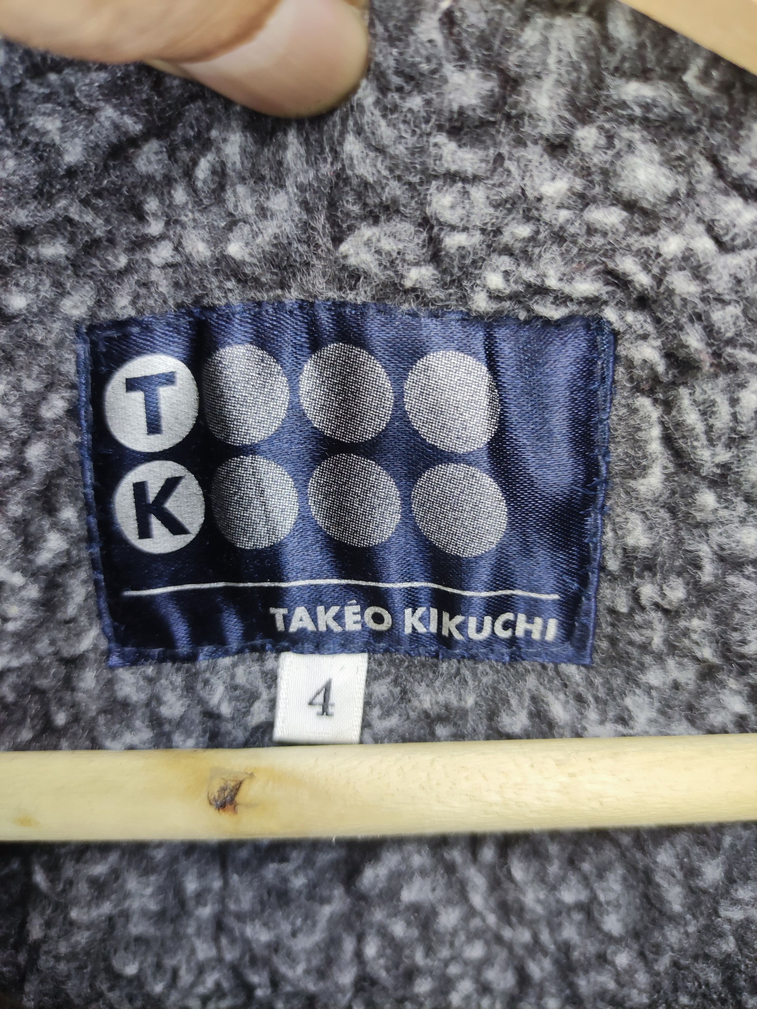 Takeo Kikuchi Vintage Takeo Kikuchi Jacket Lining Fleece Zipper Size US L / EU 52-54 / 3 - 2 Thumbnail