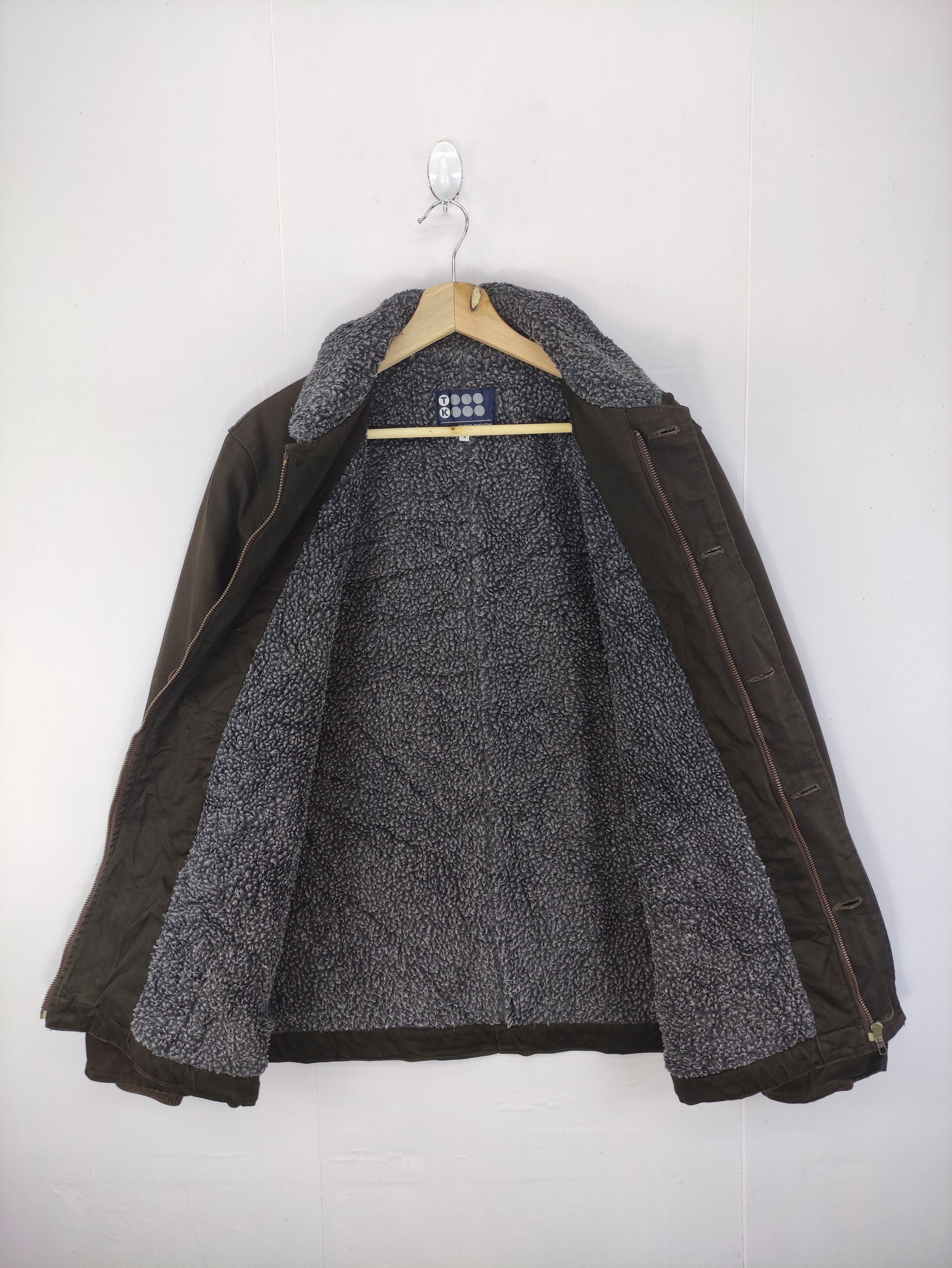 Takeo Kikuchi Vintage Takeo Kikuchi Jacket Lining Fleece Zipper Size US L / EU 52-54 / 3 - 4 Thumbnail
