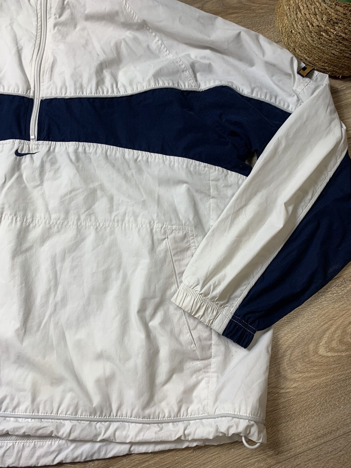 Nike × Vintage Nike Vintage Y2K Drill Anorak Nylon Jacket 1/3 Zip Swoosh Size US XL / EU 56 / 4 - 2 Thumbnail