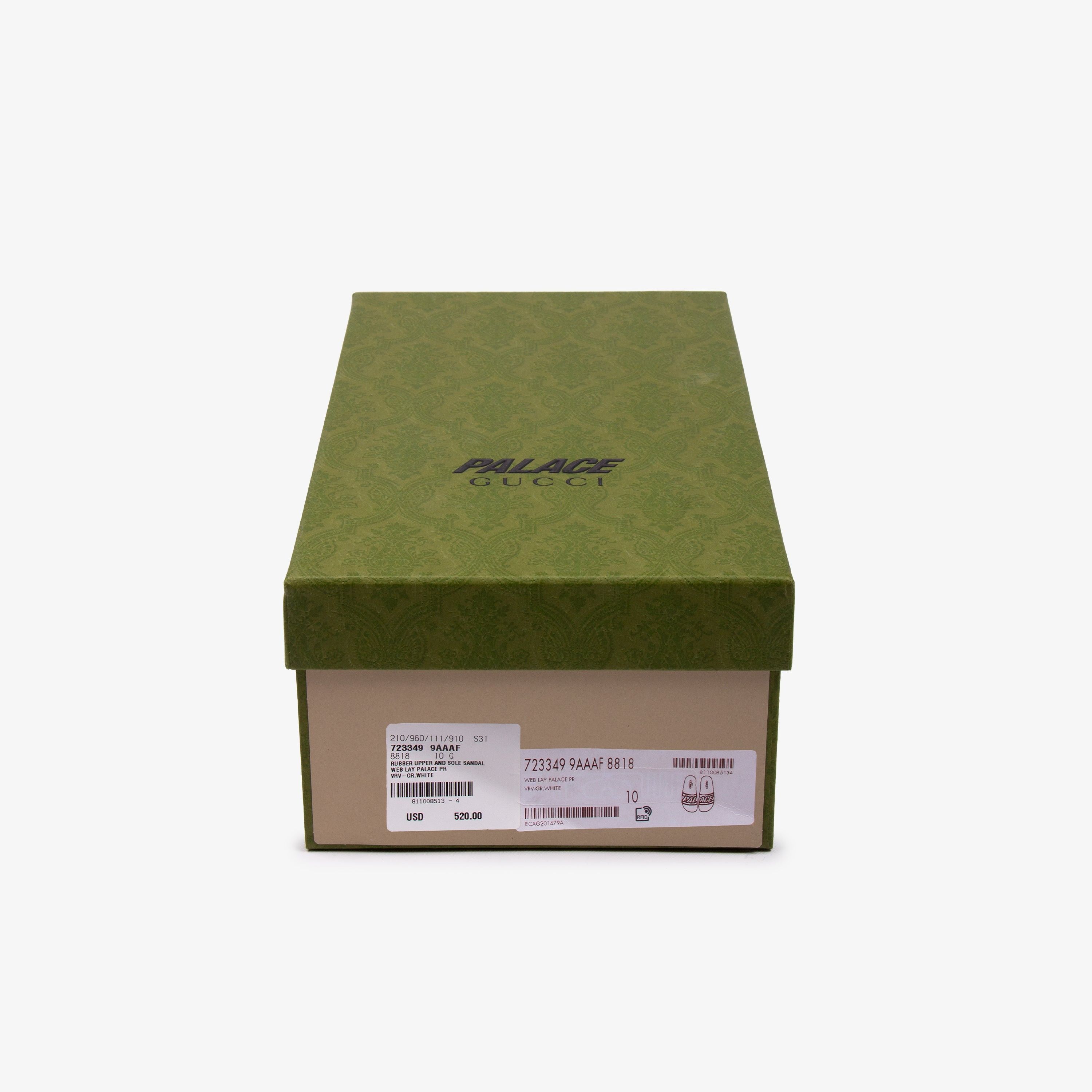Gucci × Palace GUCCI x PALACE LOGO SLIDE Size US 10 / EU 43 - 5 Thumbnail