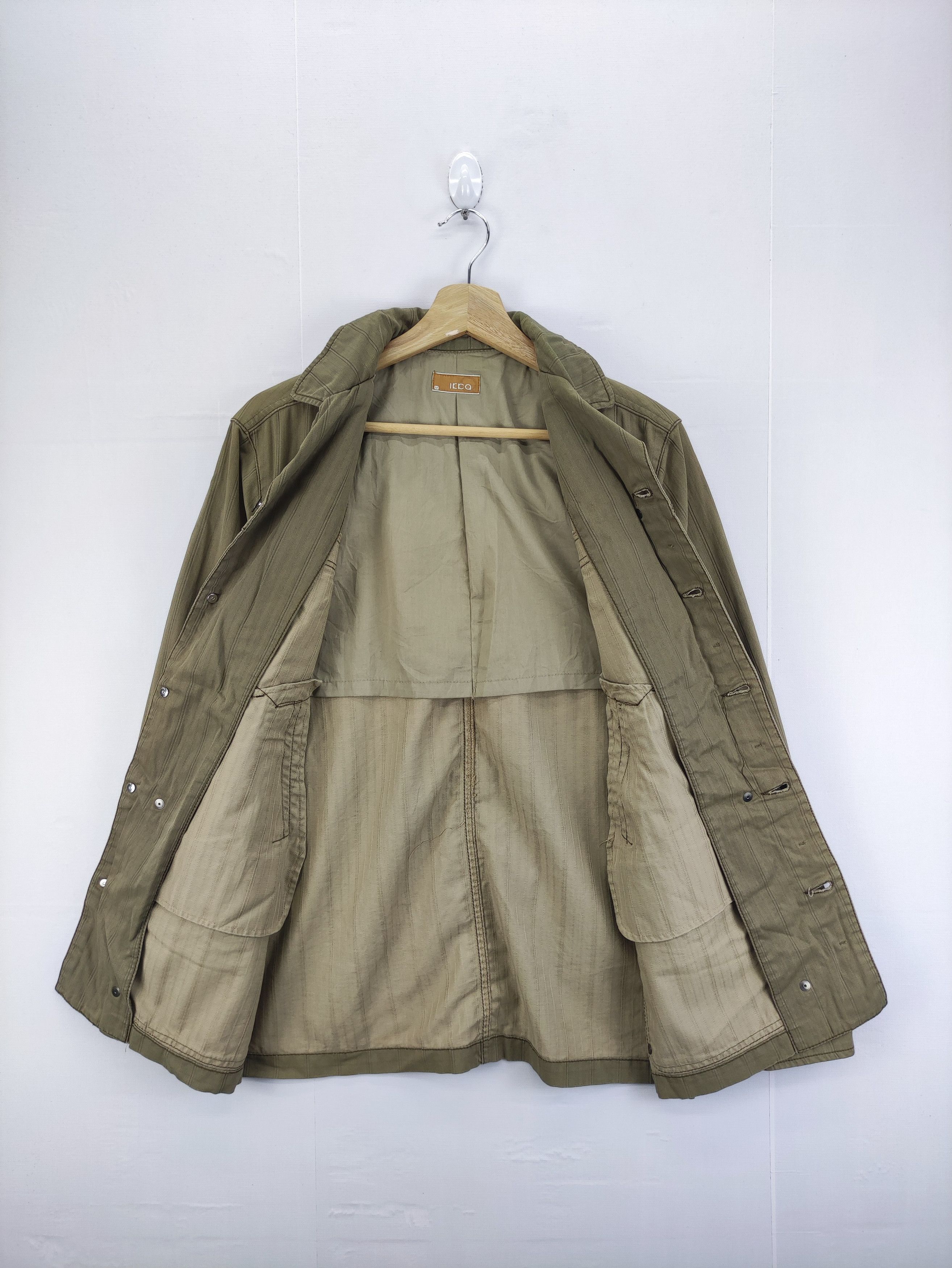 Japanese Brand Vintage Ikka M 65 Field Jacket Style Zipper Size US M / EU 48-50 / 2 - 3 Thumbnail