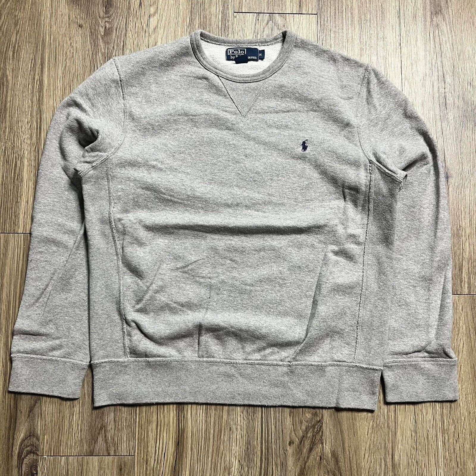 Polo Ralph Lauren Vintage Polo Ralph Lauren Grey Mini Logo Sweatshirt Size US M / EU 48-50 / 2 - 1 Thumbnail
