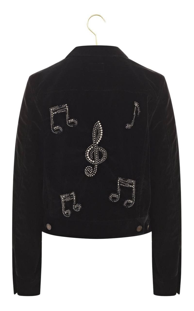 Saint Laurent Paris GRAIL! Saint Laurent Paris Music Pin Detail Denim Jacket Size US L / EU 52-54 / 3 - 1 Thumbnail
