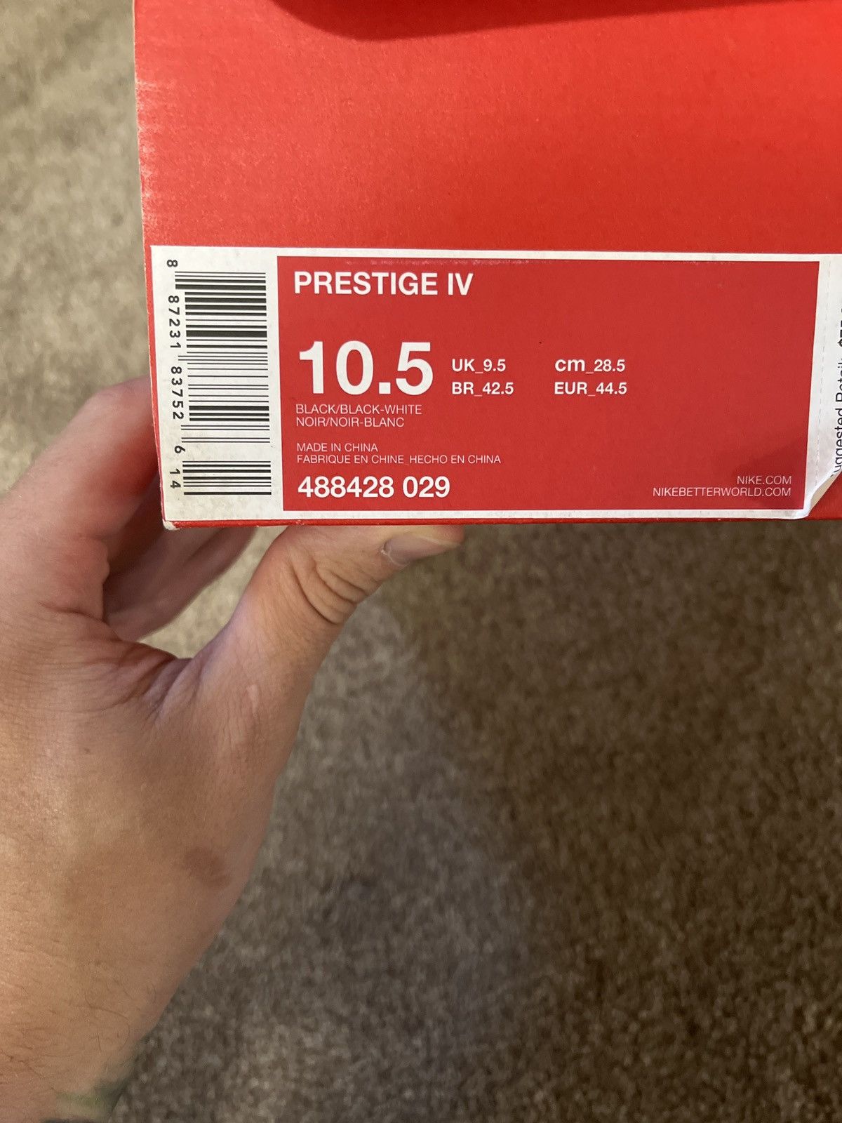 Nike 2014 Nike Air Prestige IV “Travis Scott Phantom Dunk” - 10.5 Size US 10.5 / EU 43-44 - 9 Thumbnail