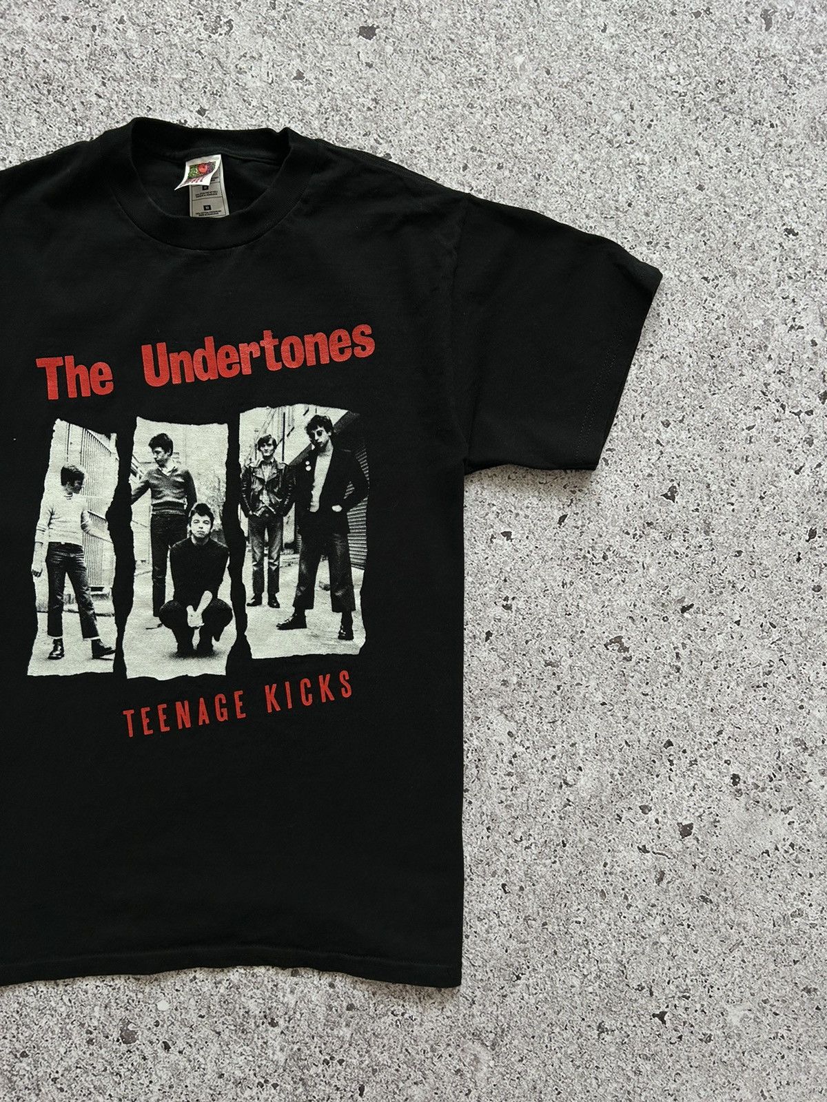 Band Tees × Vintage Vintage The Undertones Teenage Kicks 90’s B16 T-Shirt Size US M / EU 48-50 / 2 - 3 Thumbnail