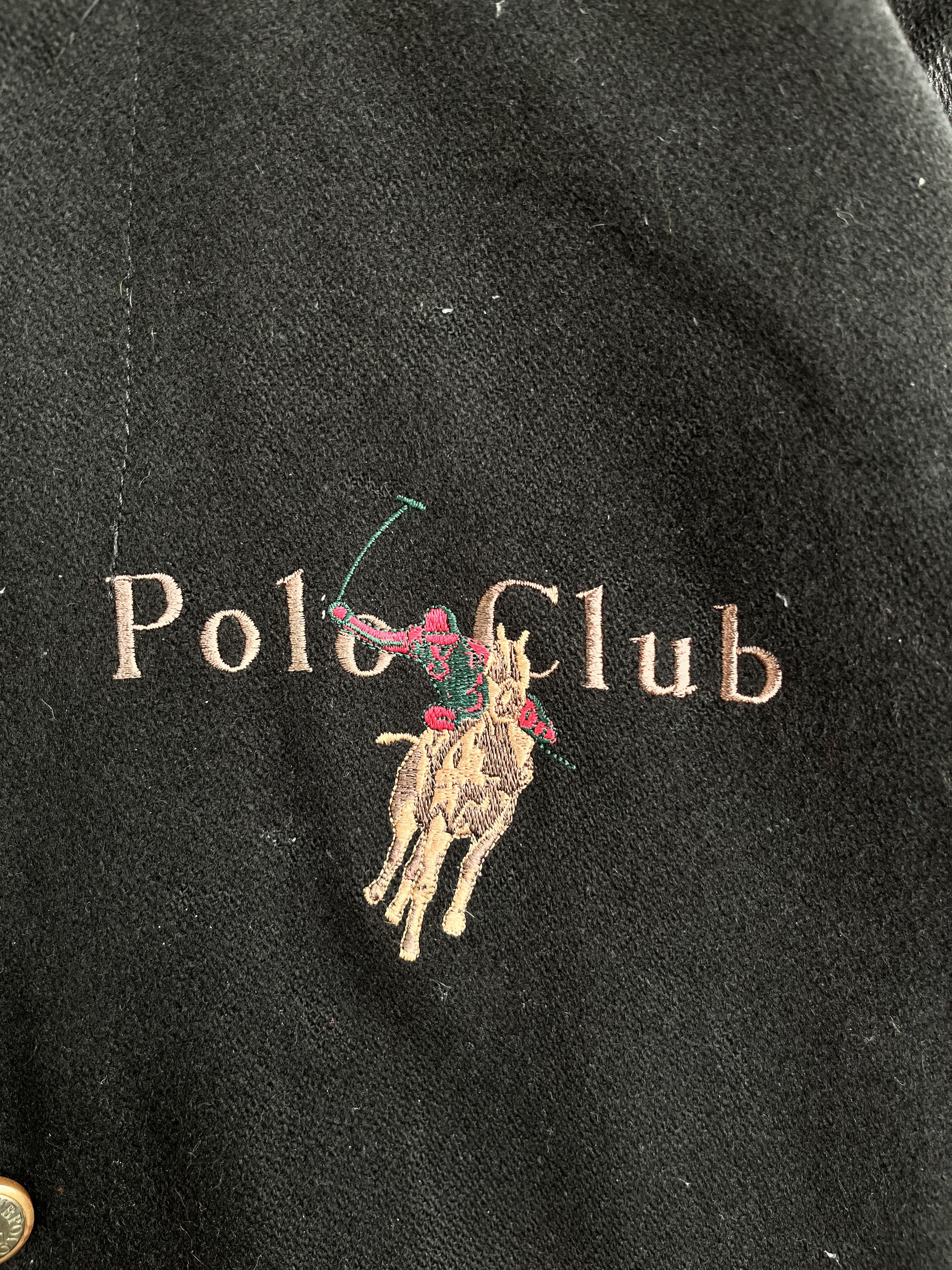 Vintage Vintage Polo Club Varsity Jacket Size US XL / EU 56 / 4 - 4 Thumbnail