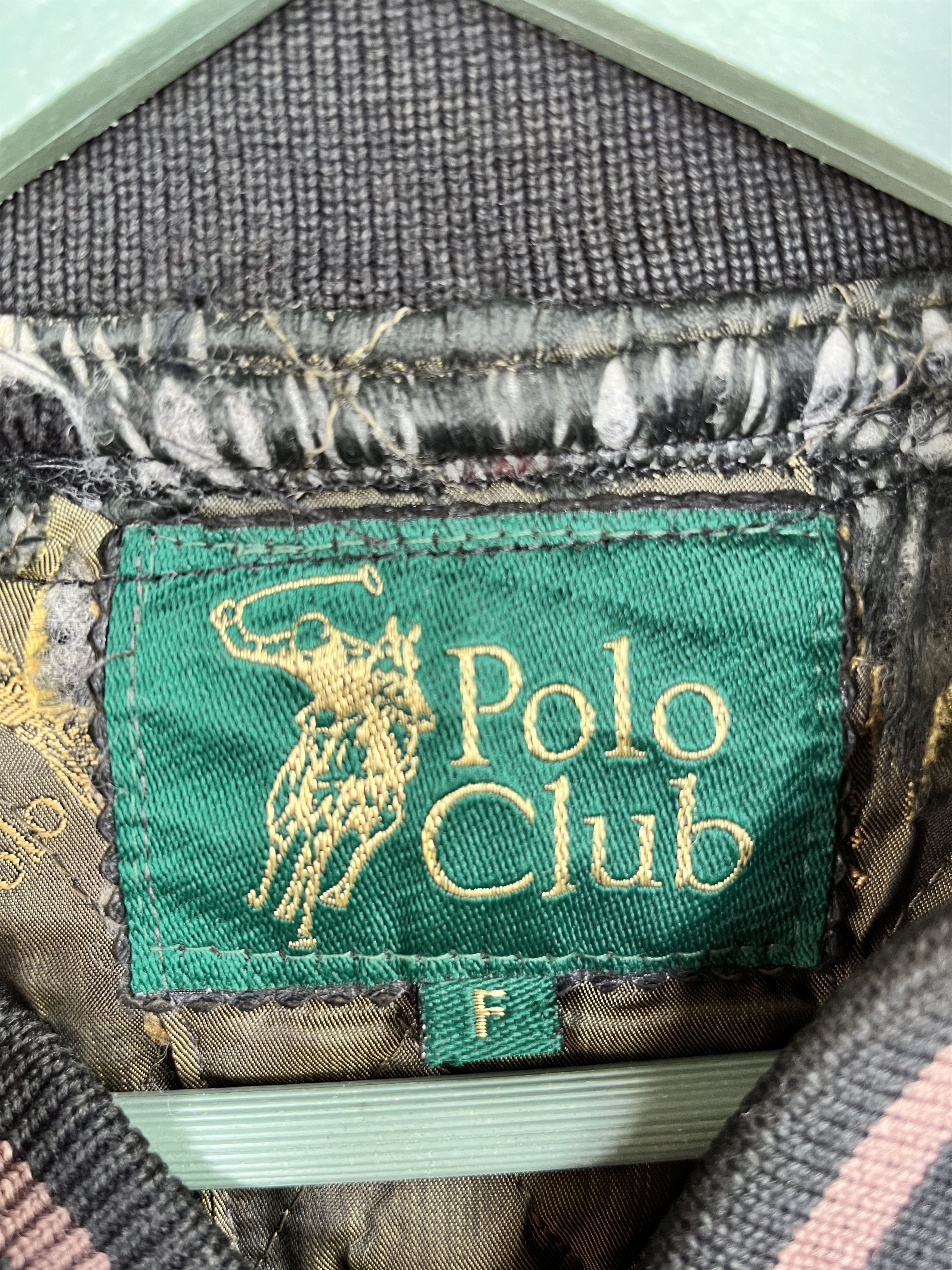 Vintage Vintage Polo Club Varsity Jacket Size US XL / EU 56 / 4 - 13 Thumbnail