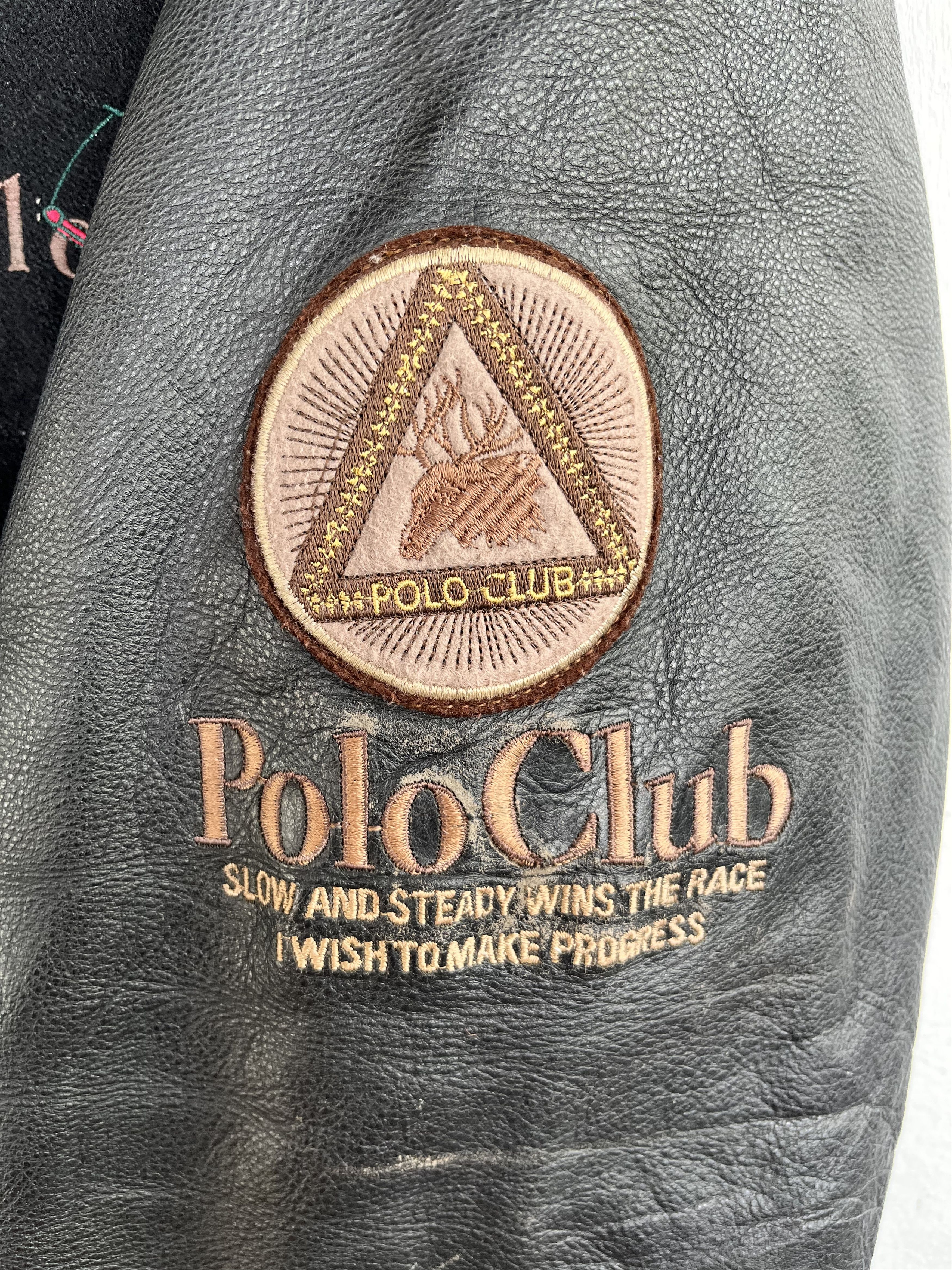 Vintage Vintage Polo Club Varsity Jacket Size US XL / EU 56 / 4 - 5 Thumbnail