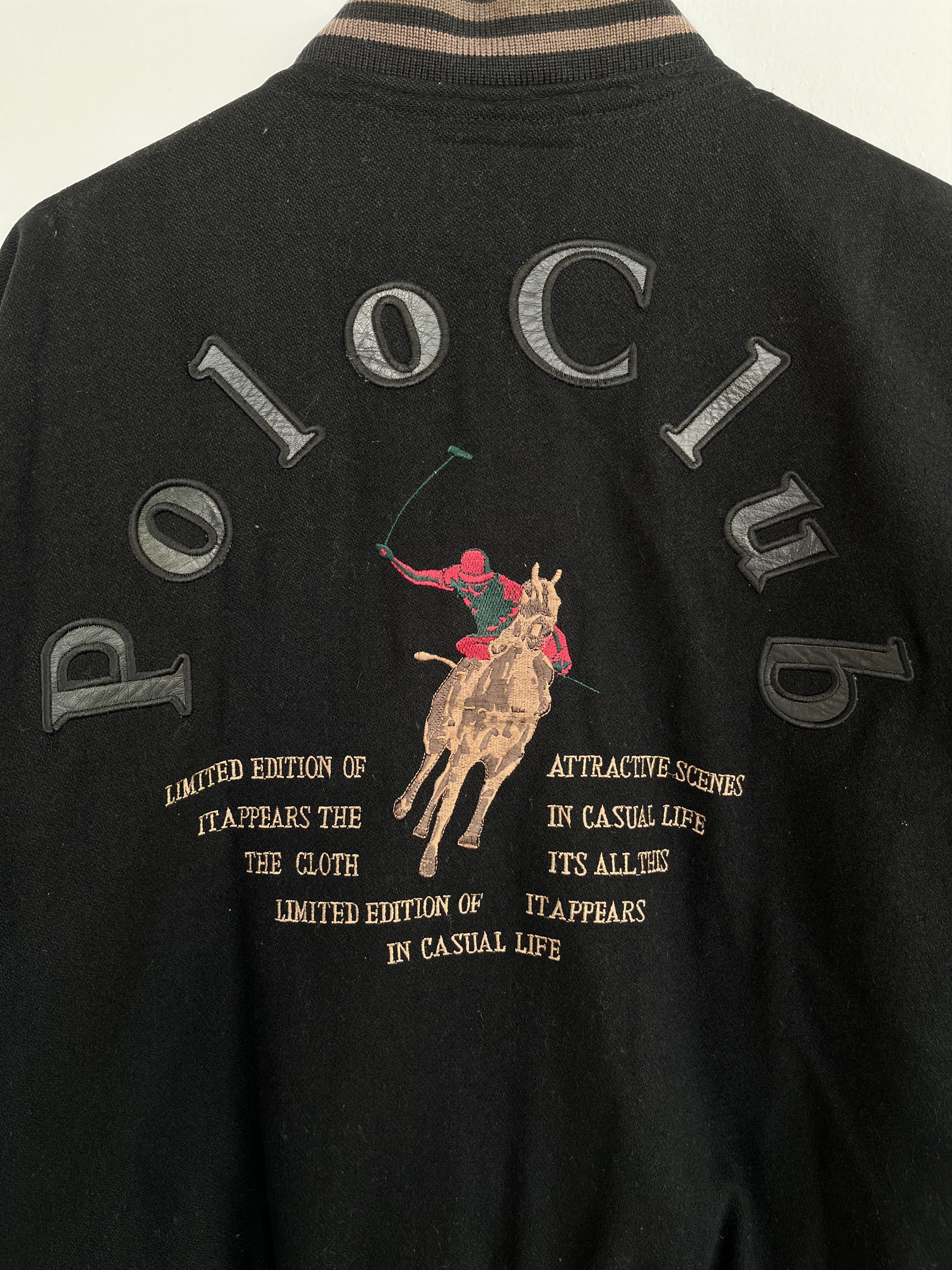 Vintage Vintage Polo Club Varsity Jacket Size US XL / EU 56 / 4 - 7 Thumbnail