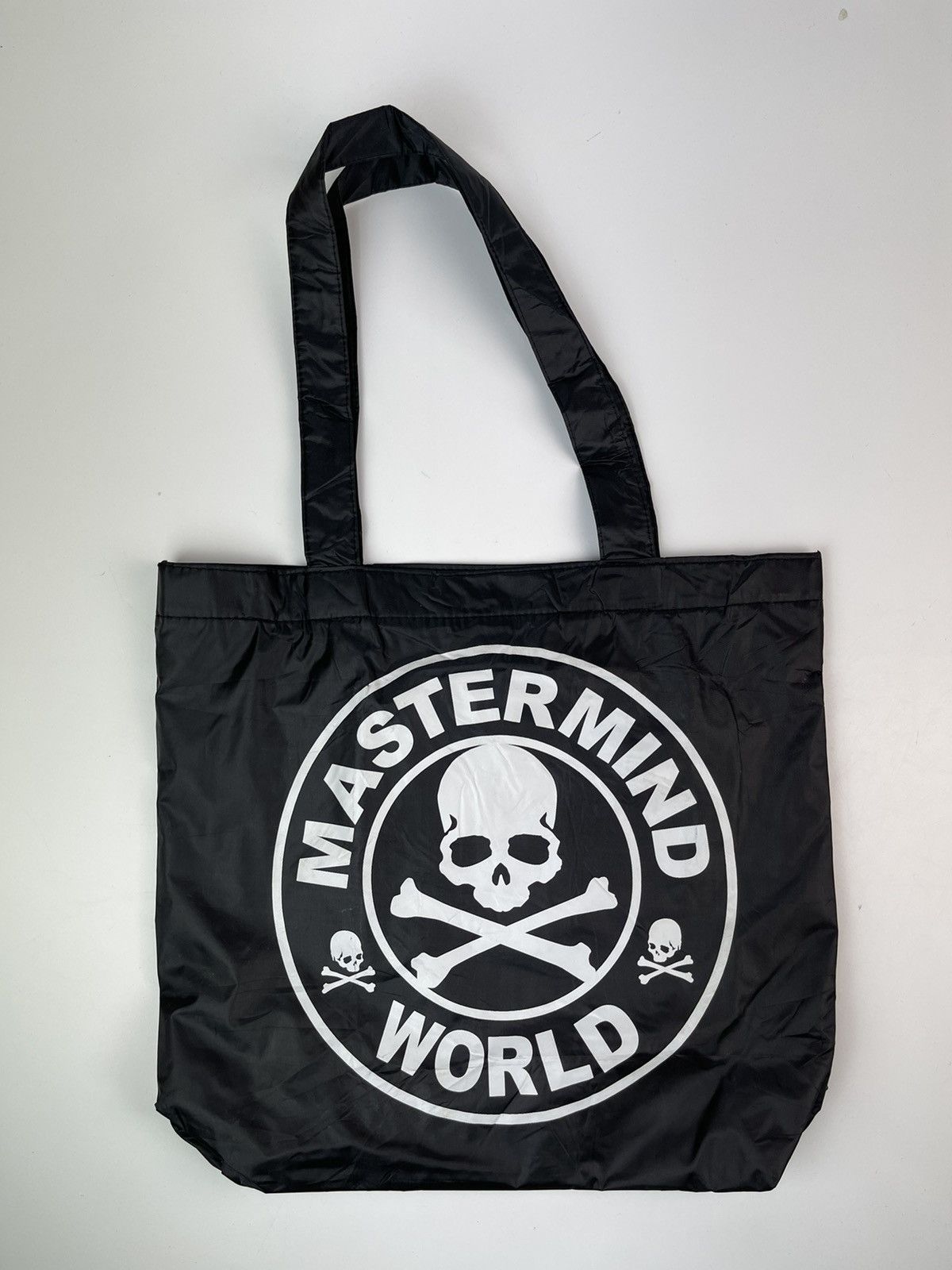 image of Mastermind Japan Mastermind World Streetwear Bag in Black, Men's
