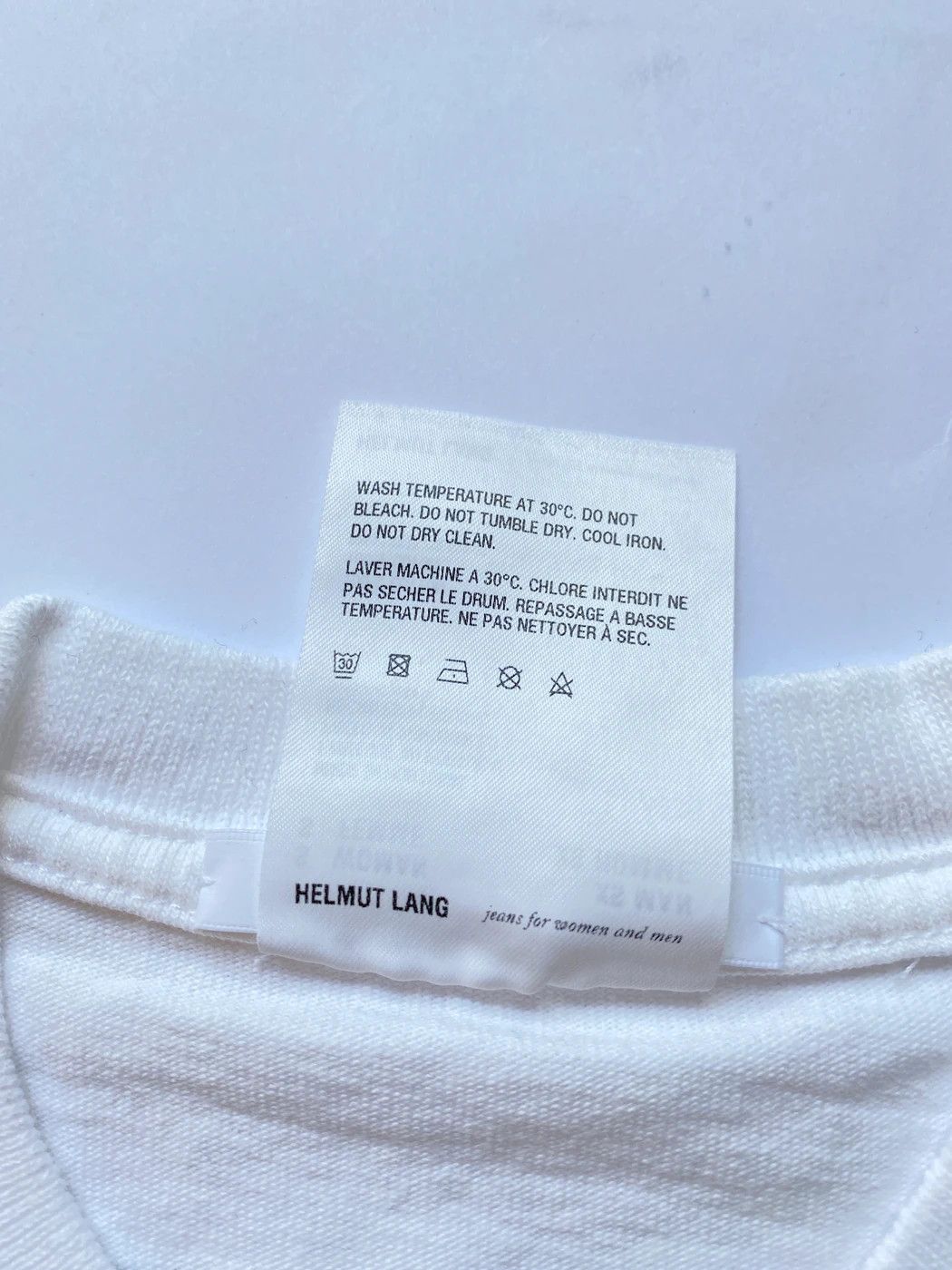 Helmut Lang ⚡️QUICK SALE⚡️Helmut Lang White Apocalypse T-Shirt Size US XS / EU 42 / 0 - 4 Thumbnail