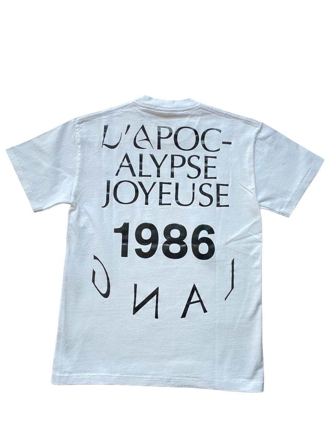 Helmut Lang ⚡️QUICK SALE⚡️Helmut Lang White Apocalypse T-Shirt Size US XS / EU 42 / 0 - 2 Thumbnail