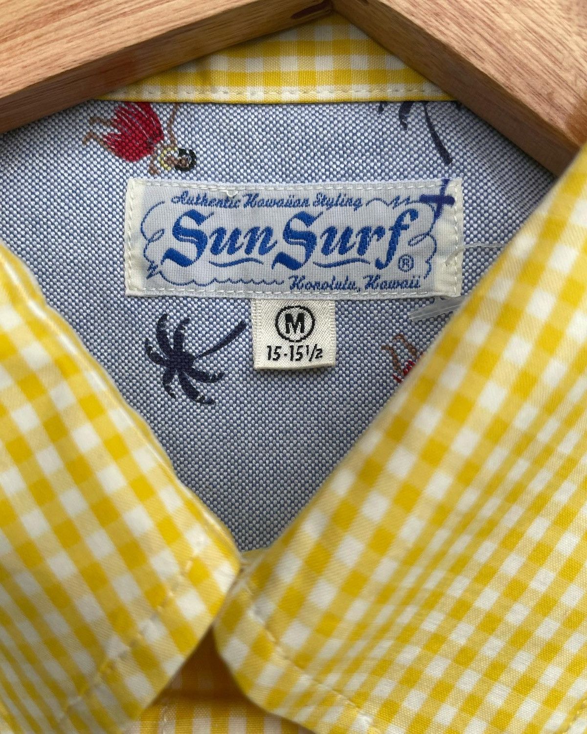 Sun Surf × Toyo Enterprises Sun Surf Toyo Enterprise Hawaii Checkered Shirt Size US L / EU 52-54 / 3 - 4 Thumbnail
