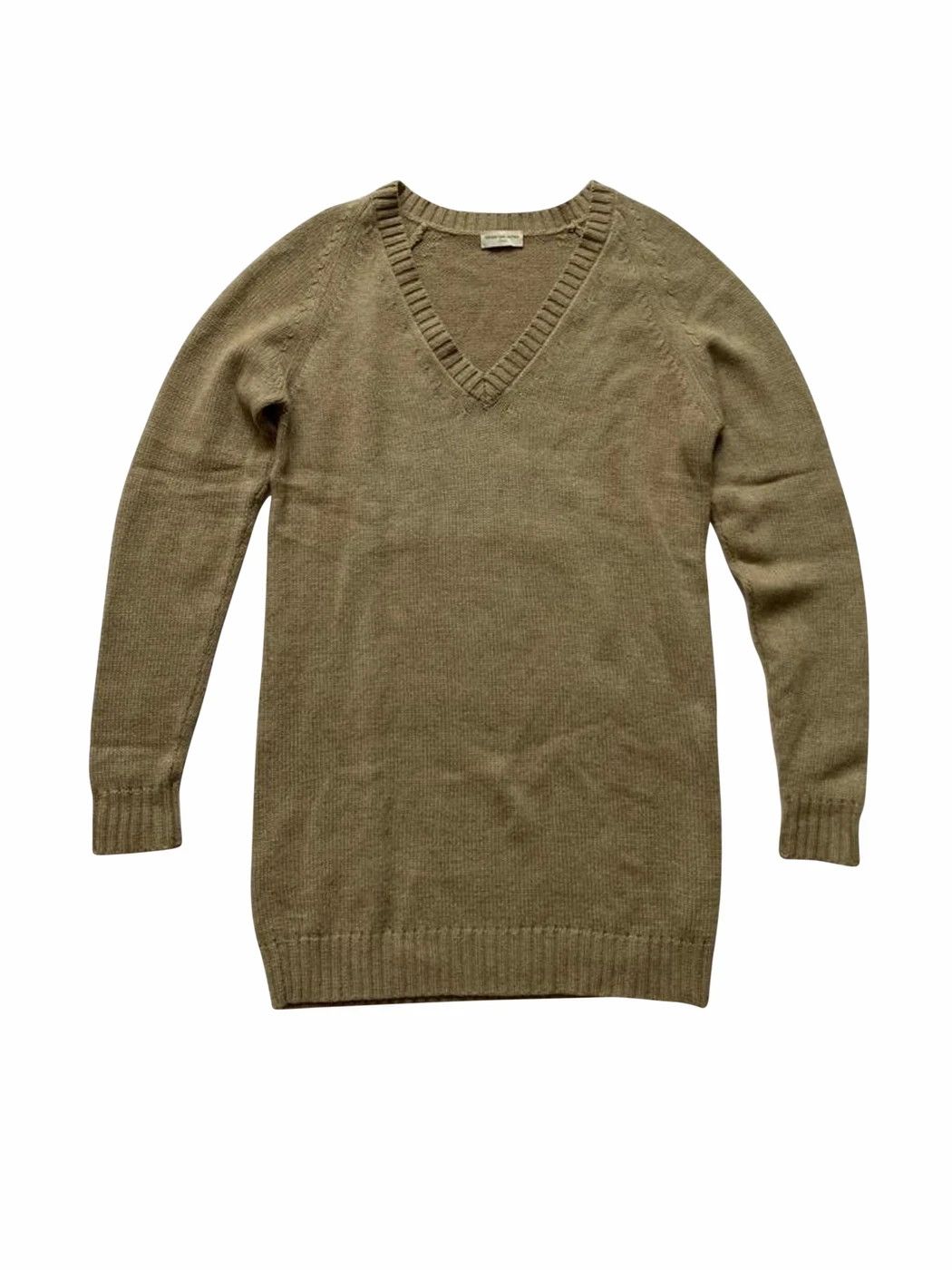 Dries Van Noten ⚡️QUICK SALE⚡️Dries Van Noten Beige Knit Sweater Size S / US 4 / IT 40 - 1 Thumbnail