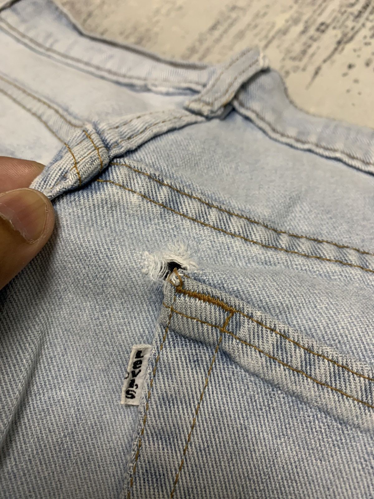 Levi's VTG 1995 Levi’s 512 Slim Tapered Denim Jeans W30 Size US 30 / EU 46 - 11 Thumbnail