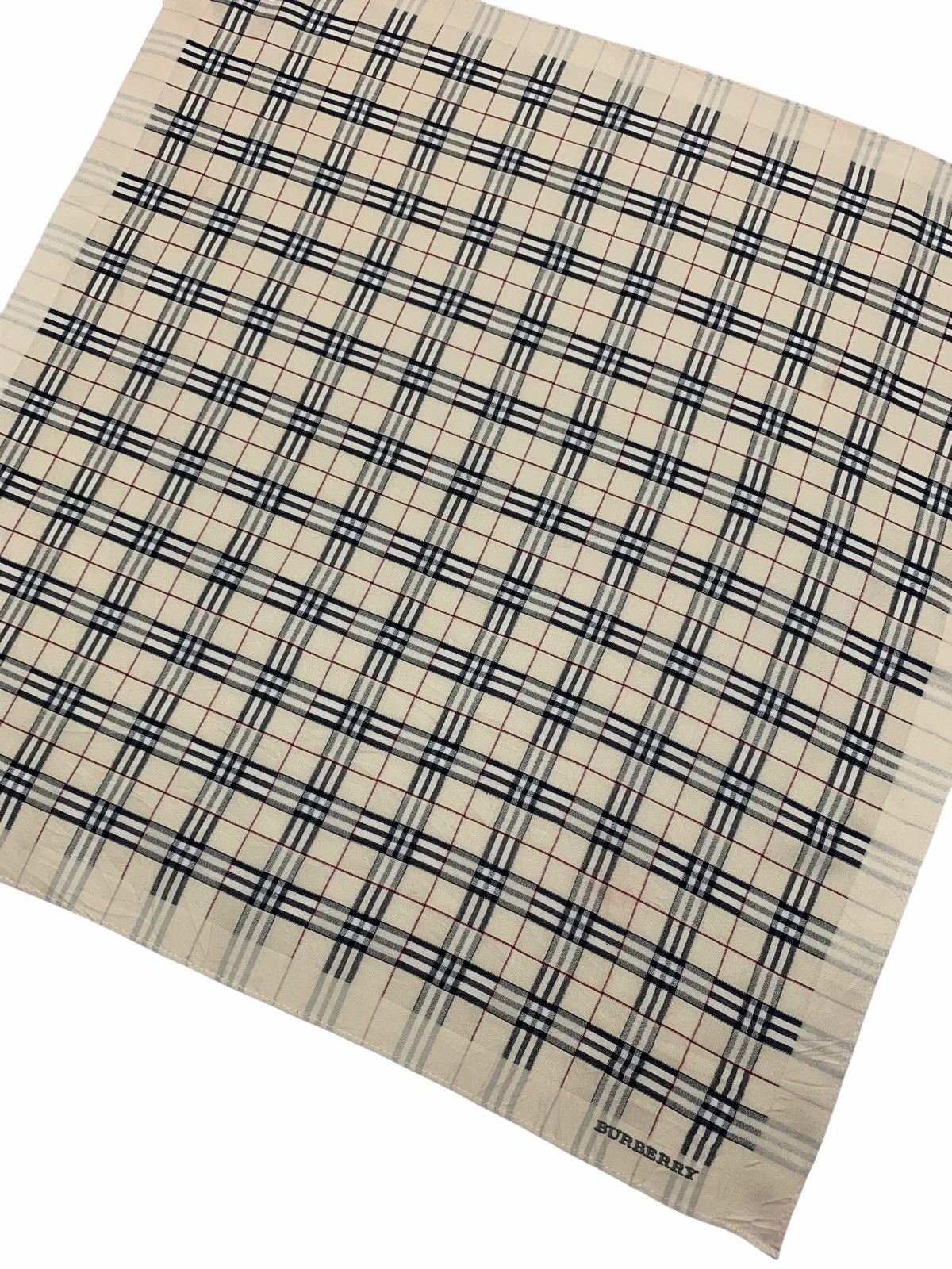 Burberry Burberry Bandana Handkerchief Headband Turban Pocket Square Size ONE SIZE - 4 Thumbnail
