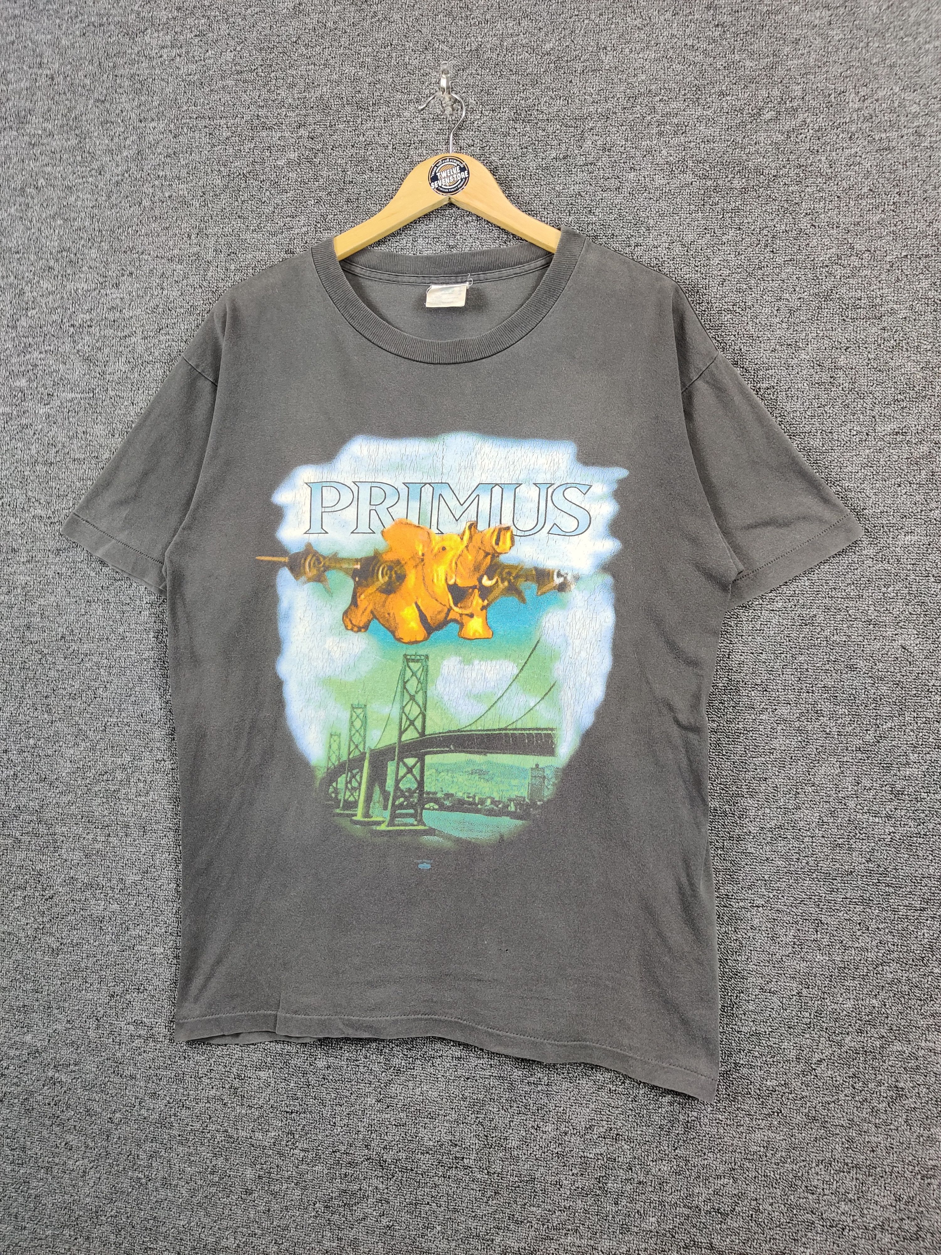 Band Tees Vintage 90s Primus Southbond Pachyderm Tee Tshirt Size US L / EU 52-54 / 3 - 2 Thumbnail