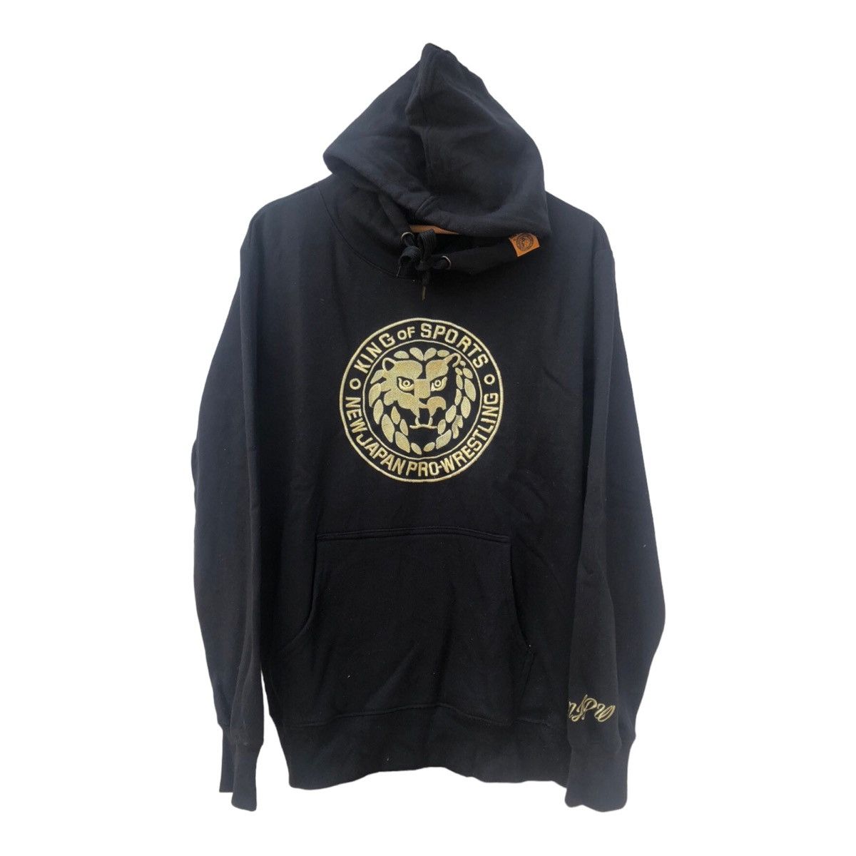 Sports Specialties New Japan Pro Wrestling Big Logo Hoodie Sweatshirt Size US L / EU 52-54 / 3 - 1 Thumbnail