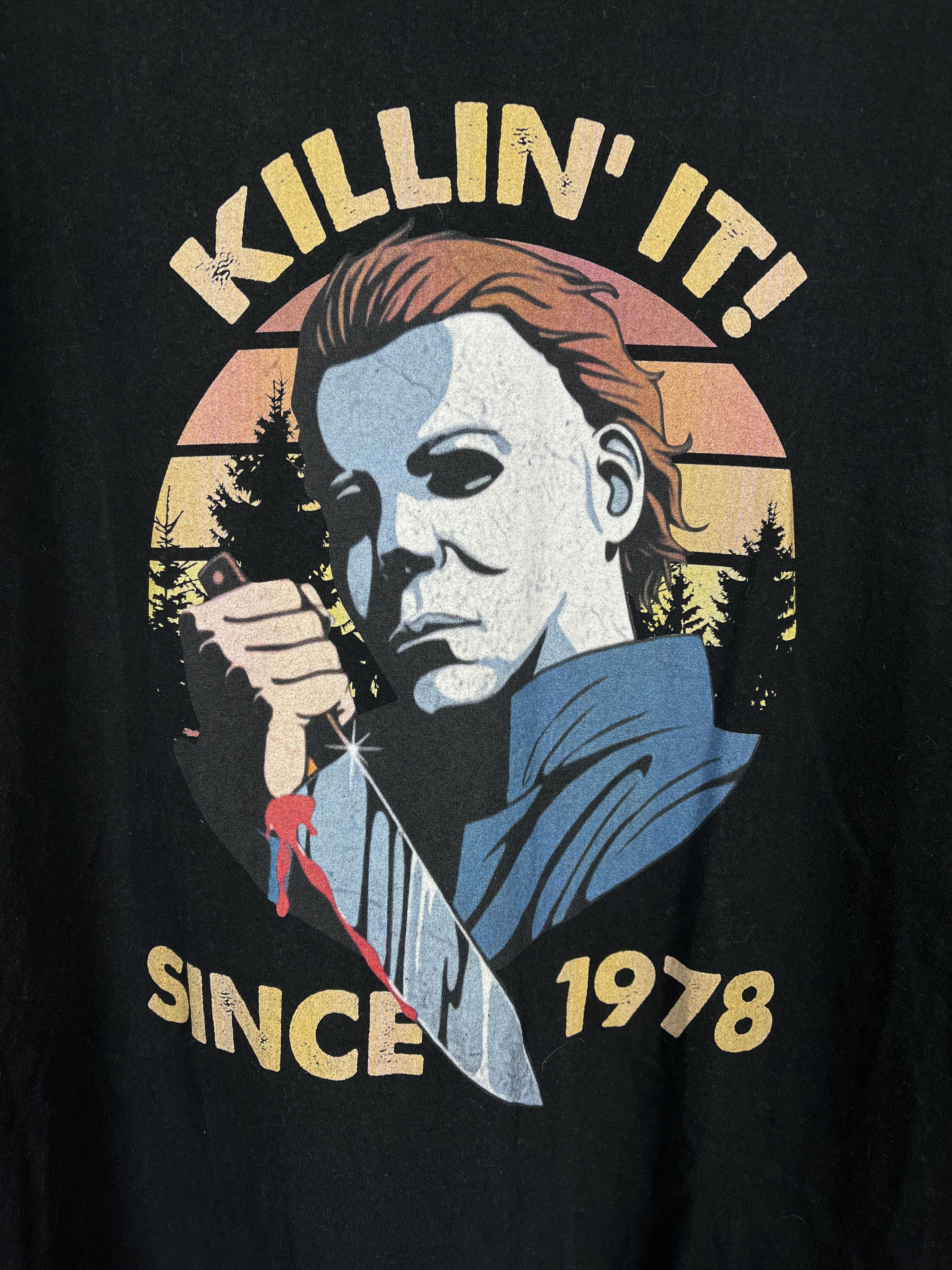Expert Horror Halloween Michael Myers T-Shirt Horror Movie Killin It XL Size US XL / EU 56 / 4 - 4 Thumbnail