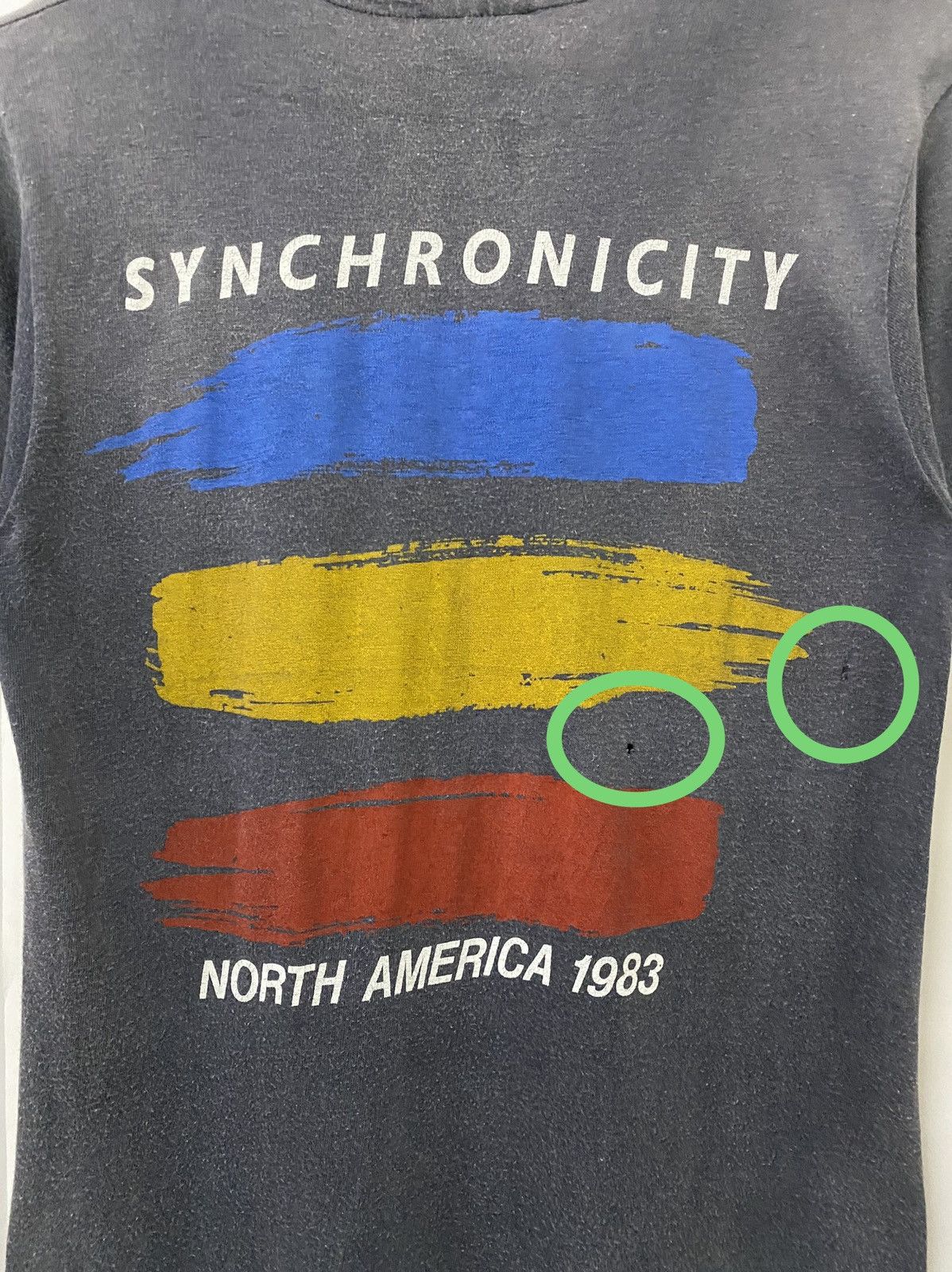 Band Tees Vtg🔥The Police Synchonicity 1983 Small North American tour Size US S / EU 44-46 / 1 - 10 Thumbnail