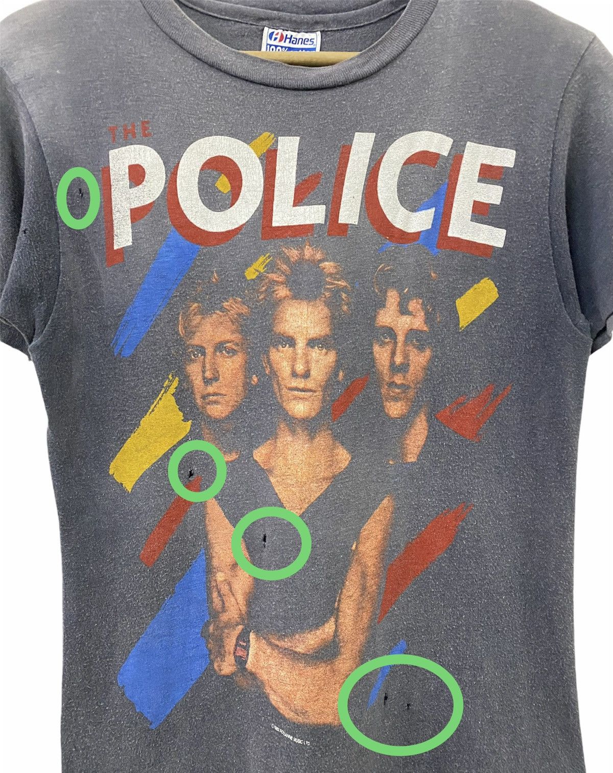 Band Tees Vtg🔥The Police Synchonicity 1983 Small North American tour Size US S / EU 44-46 / 1 - 2 Thumbnail