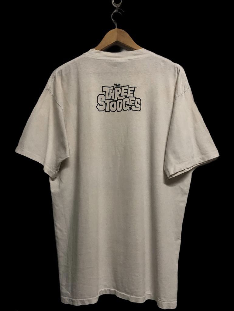 Vintage Vtg Movie Tee The Three Stooges Oversize Size US XL / EU 56 / 4 - 3 Thumbnail