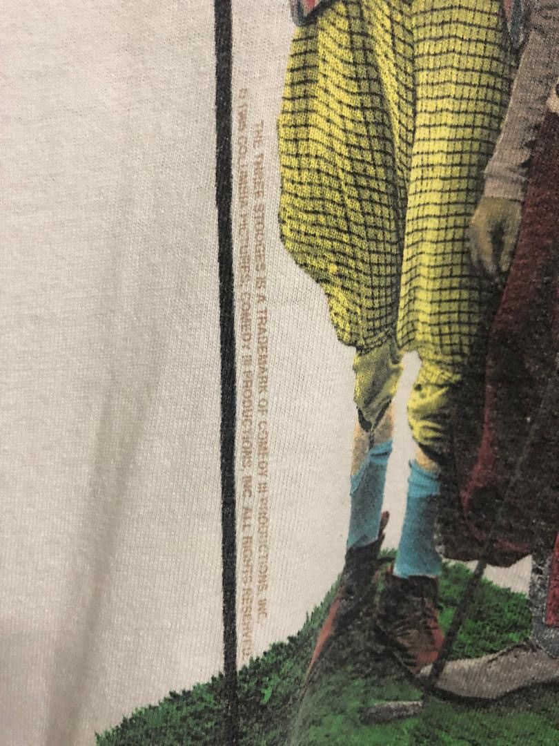 Vintage Vtg Movie Tee The Three Stooges Oversize Size US XL / EU 56 / 4 - 6 Thumbnail