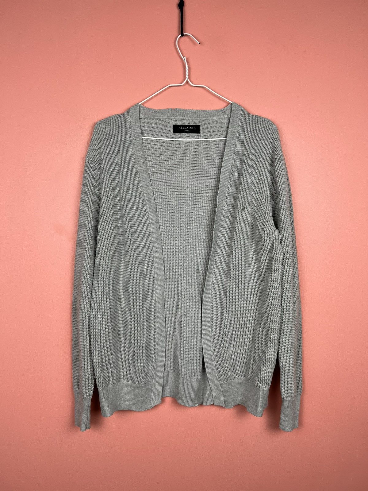 Allsaints Allsaints cardigan knitwear knit logo old money Americana Size US S / EU 44-46 / 1 - 1 Thumbnail