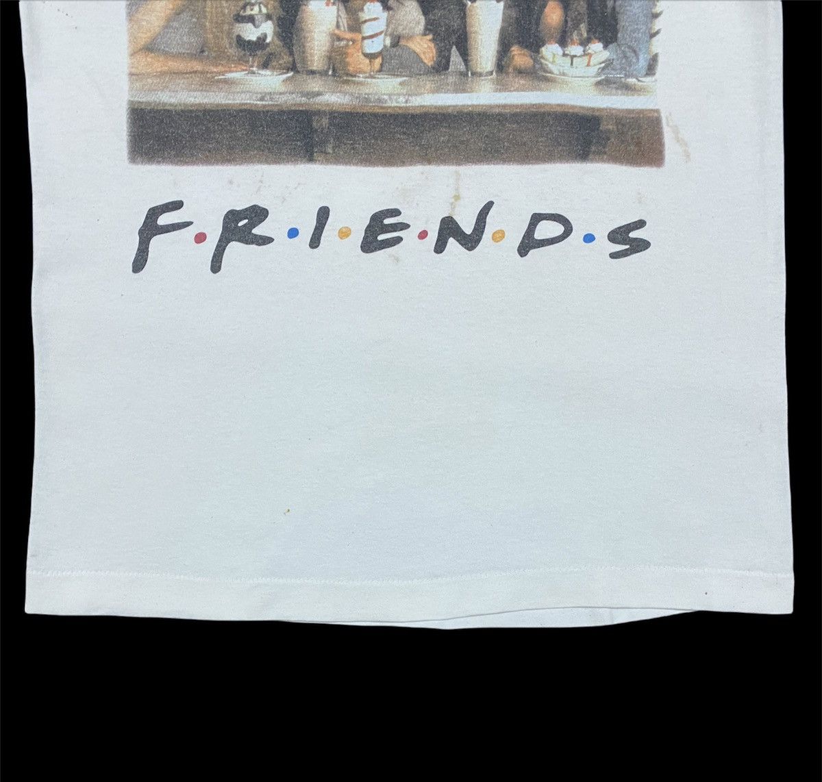 Vintage × Warner Bros Vtg🔥1995 Warnes Bros Friends Promo Movie Tv Series Tee Size US M / EU 48-50 / 2 - 3 Thumbnail