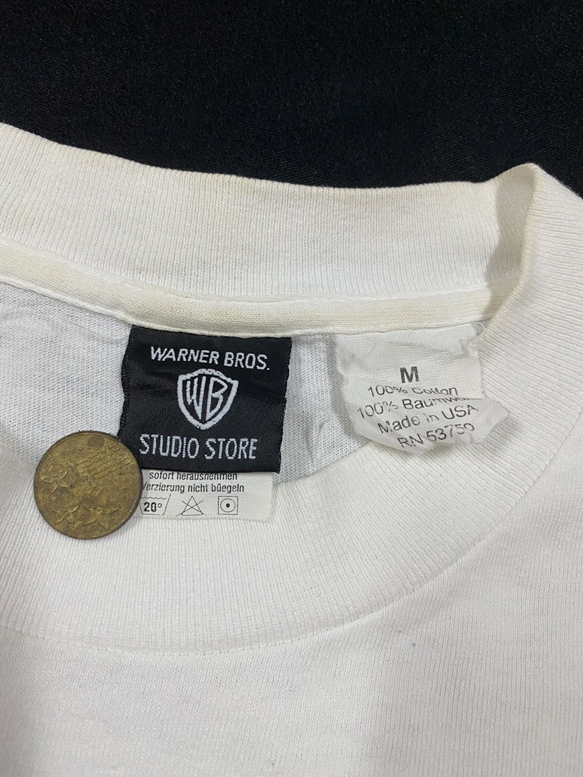 Vintage × Warner Bros Vtg🔥1995 Warnes Bros Friends Promo Movie Tv Series Tee Size US M / EU 48-50 / 2 - 8 Thumbnail