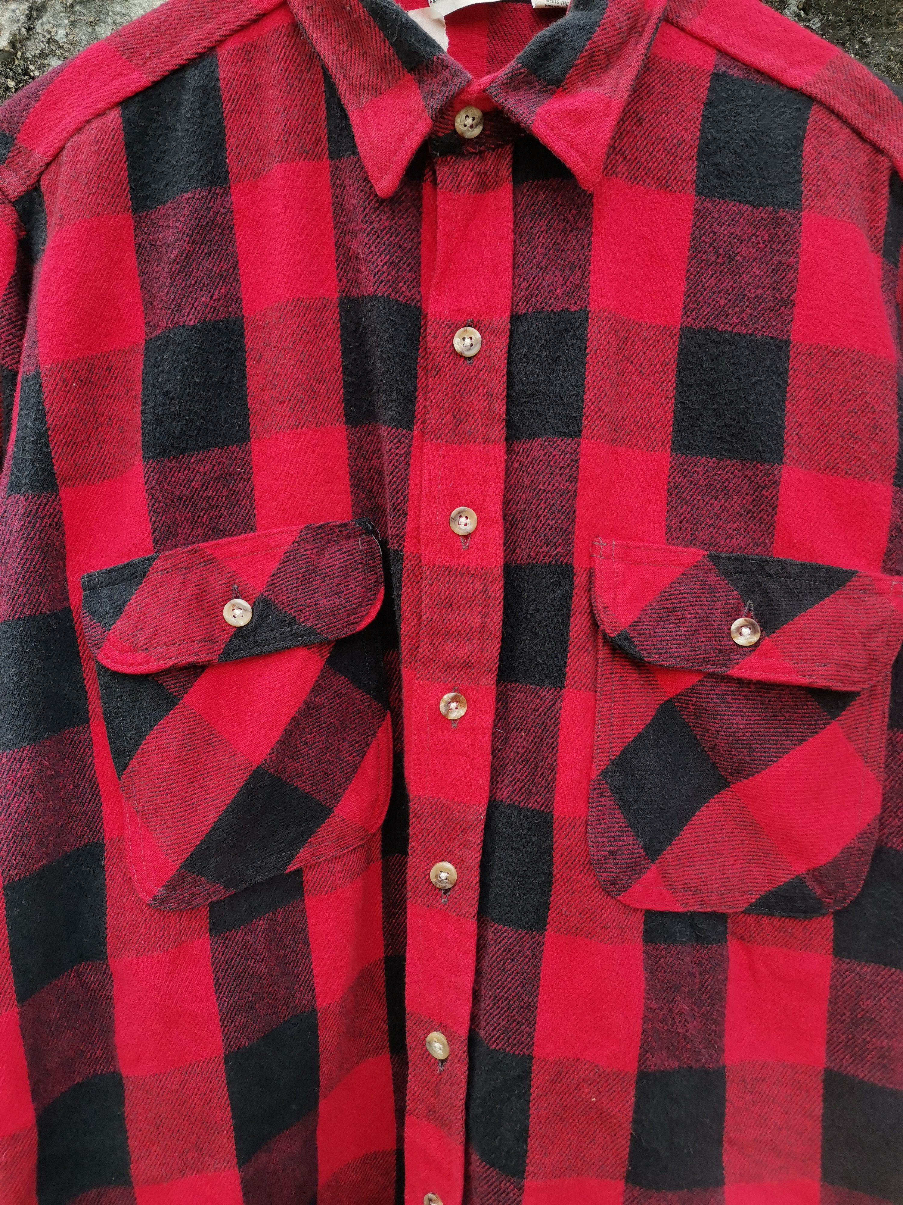 Field & Stream Vintage Flannel Shirt Field And Stream Travis Scott Style Size US L / EU 52-54 / 3 - 2 Thumbnail