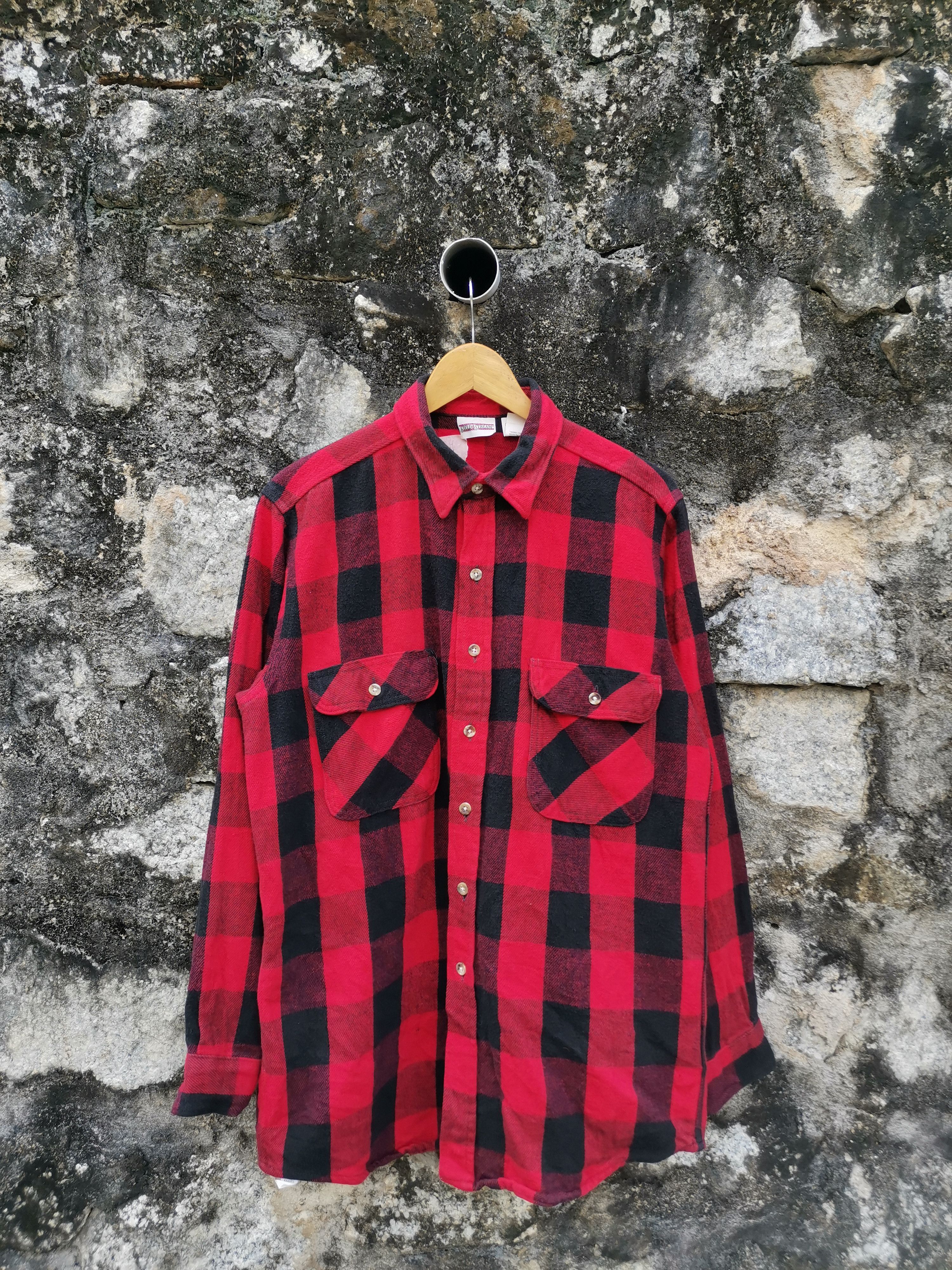 Field & Stream Vintage Flannel Shirt Field And Stream Travis Scott Style Size US L / EU 52-54 / 3 - 1 Thumbnail
