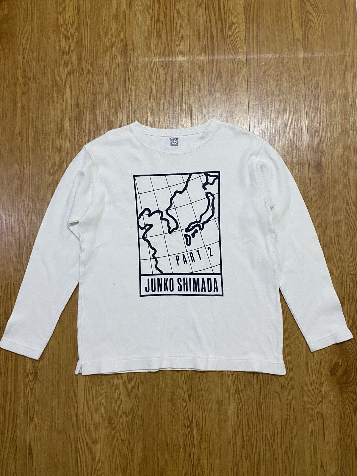 Designer × Japanese Brand × Junko Shimada Junko Shimada Part 2 Map Logo Sweatshirt Size US M / EU 48-50 / 2 - 1 Thumbnail