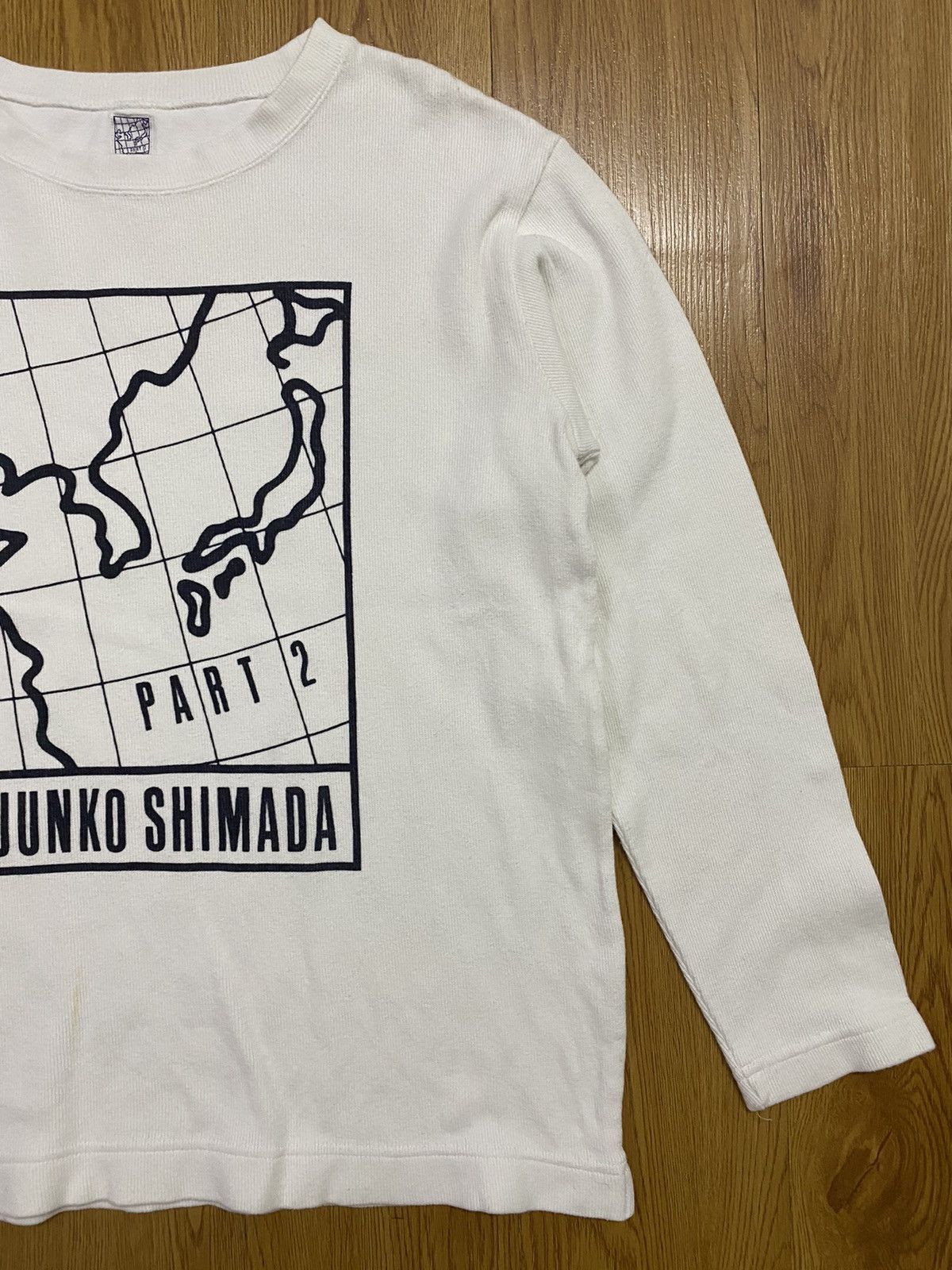 Designer × Japanese Brand × Junko Shimada Junko Shimada Part 2 Map Logo Sweatshirt Size US M / EU 48-50 / 2 - 2 Thumbnail