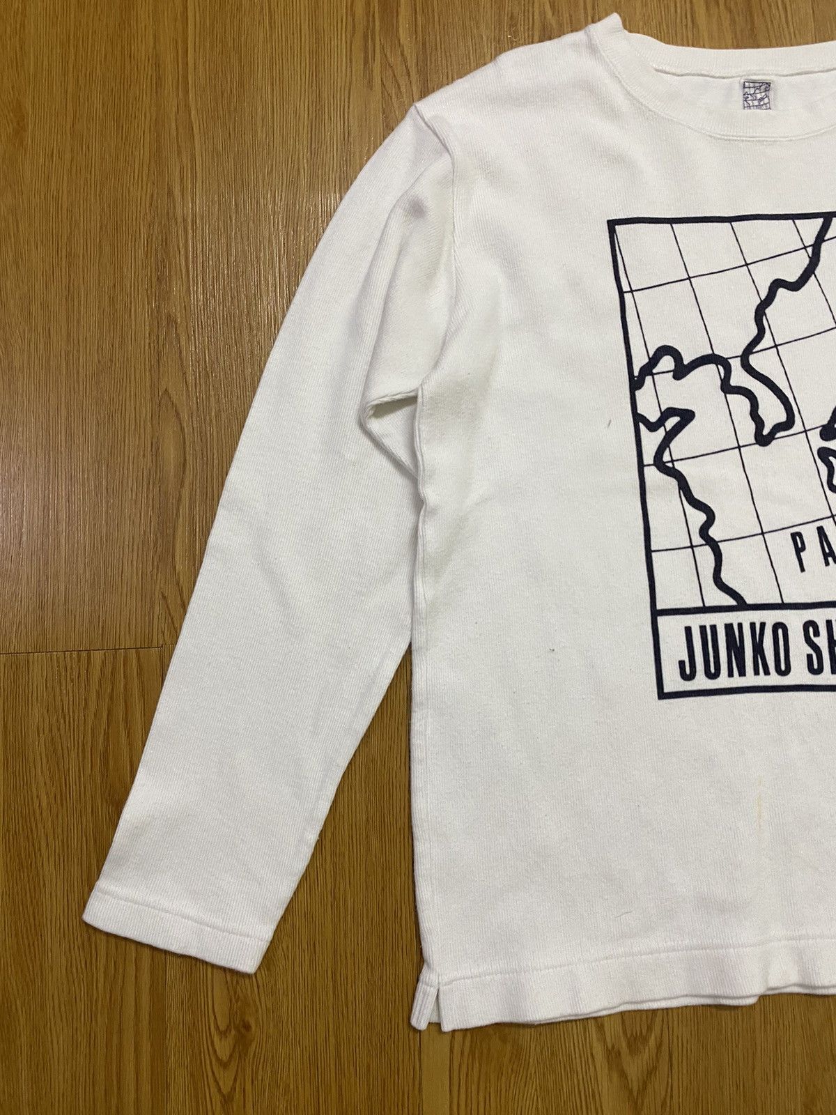 Designer × Japanese Brand × Junko Shimada Junko Shimada Part 2 Map Logo Sweatshirt Size US M / EU 48-50 / 2 - 3 Thumbnail