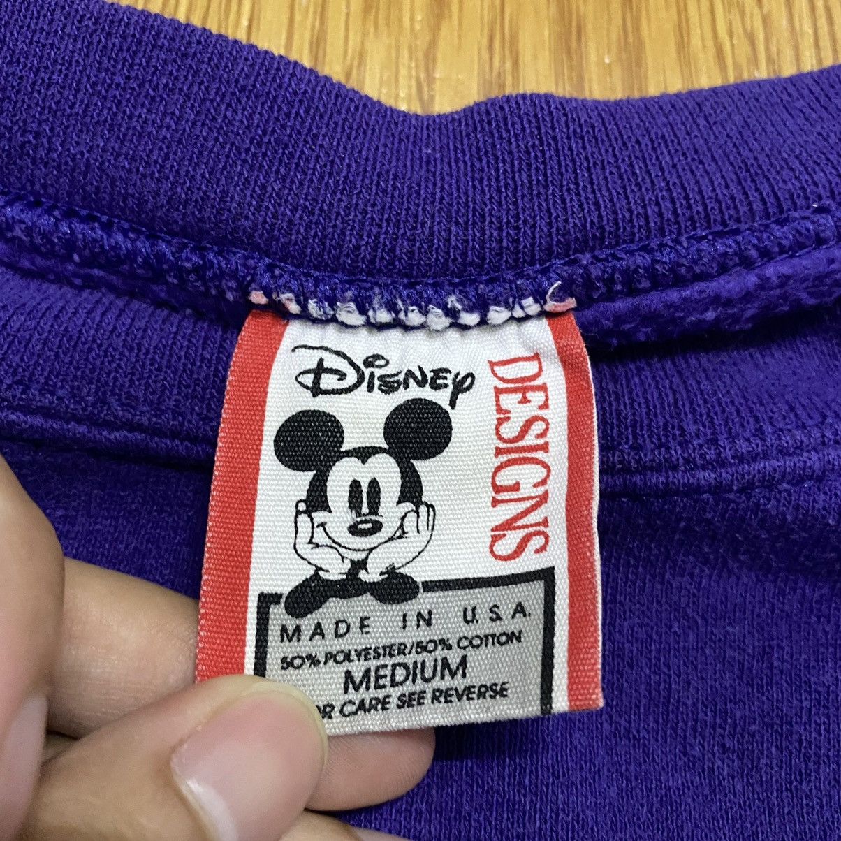 Disney × Mickey Mouse × Vintage Vintage Disney Minnie Mouse Logo Sweatshirt Size M / US 6-8 / IT 42-44 - 6 Thumbnail