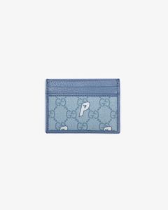 Palace x Gucci GG-P Supreme Card Case Pale Blue