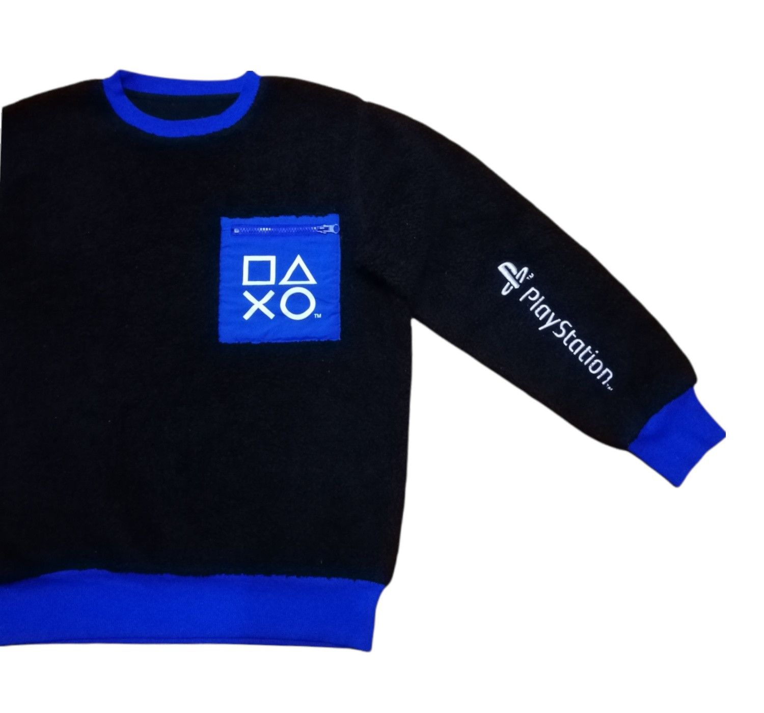 Playstation Japanese Playstation Game Fleece Sweatshirts Size L / US 10 / IT 46 - 3 Thumbnail