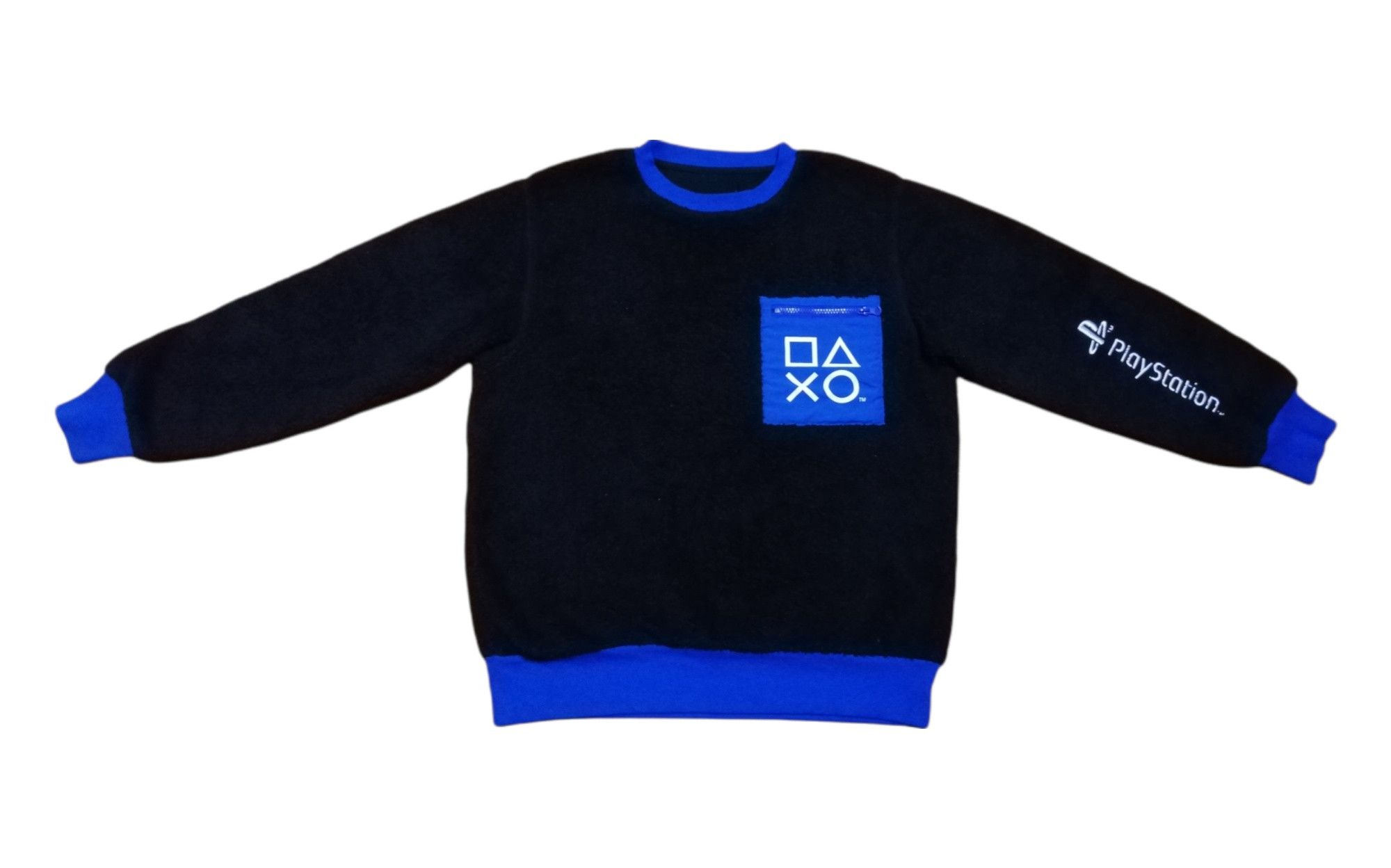 Playstation Japanese Playstation Game Fleece Sweatshirts Size L / US 10 / IT 46 - 2 Thumbnail