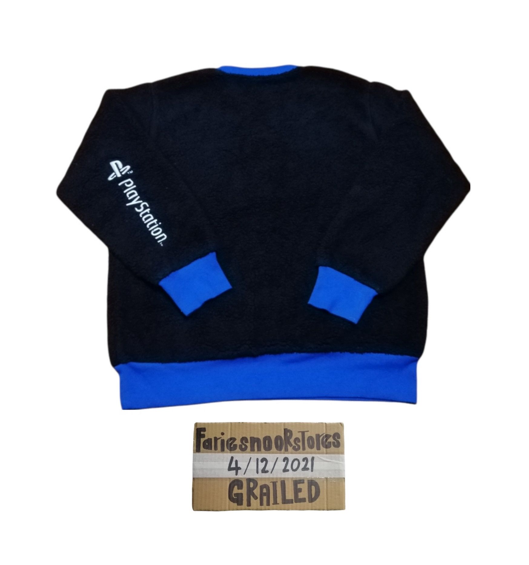 Playstation Japanese Playstation Game Fleece Sweatshirts Size L / US 10 / IT 46 - 9 Thumbnail