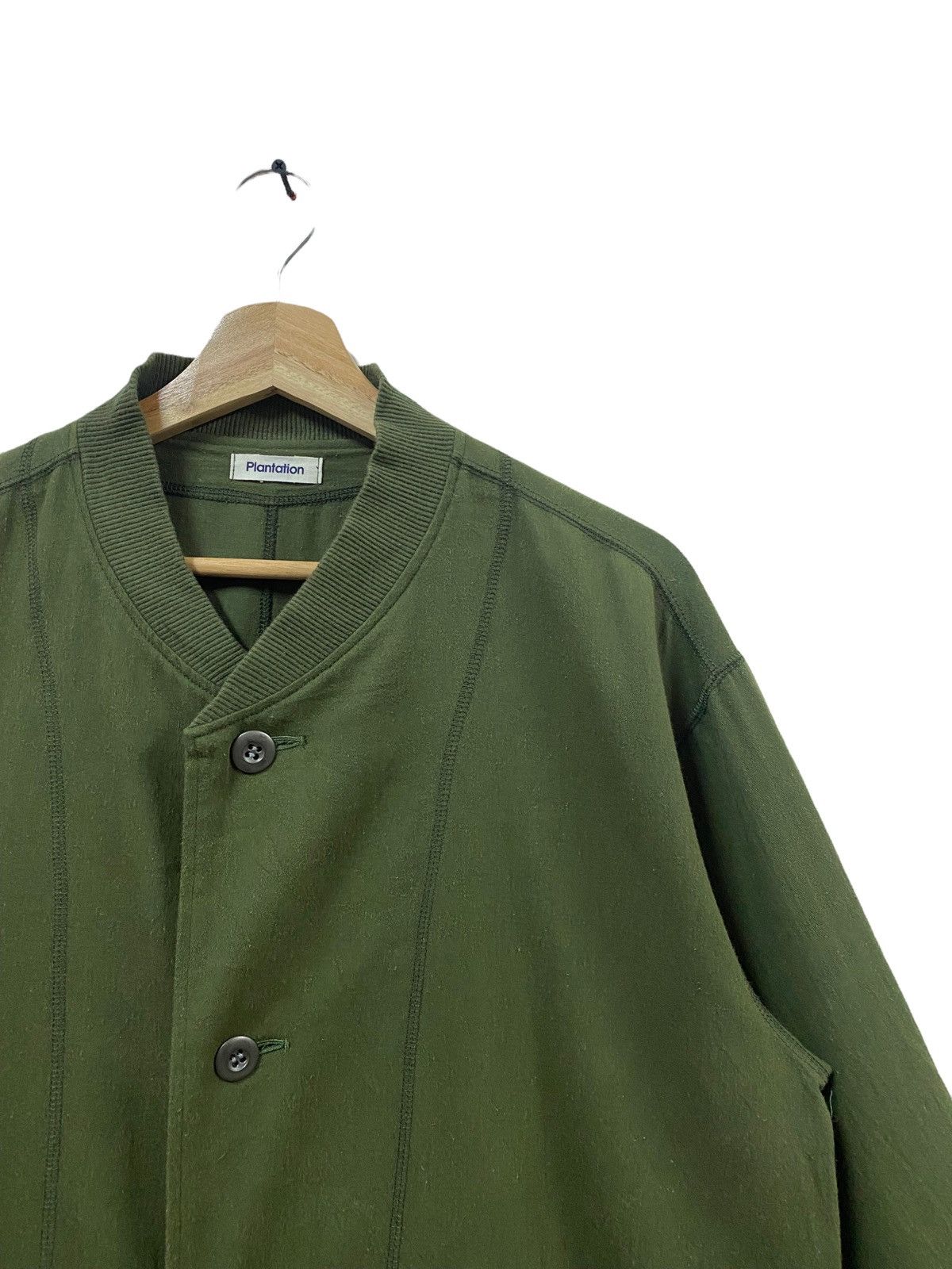Final Home VTG Plantation Army Green Cardigan Jacket Size US M / EU 48-50 / 2 - 7 Thumbnail