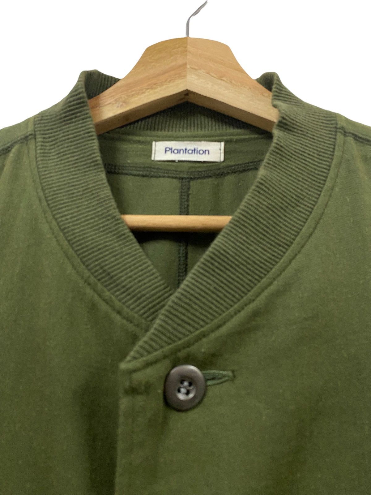 Final Home VTG Plantation Army Green Cardigan Jacket Size US M / EU 48-50 / 2 - 12 Thumbnail