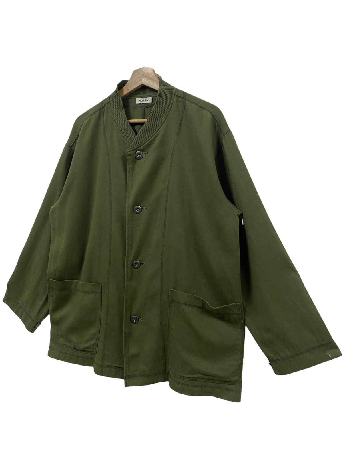 Final Home VTG Plantation Army Green Cardigan Jacket Size US M / EU 48-50 / 2 - 11 Thumbnail