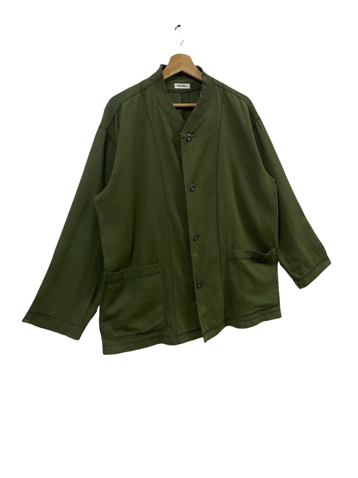 Final Home VTG Plantation Army Green Cardigan Jacket Size US M / EU 48-50 / 2 - 10 Thumbnail
