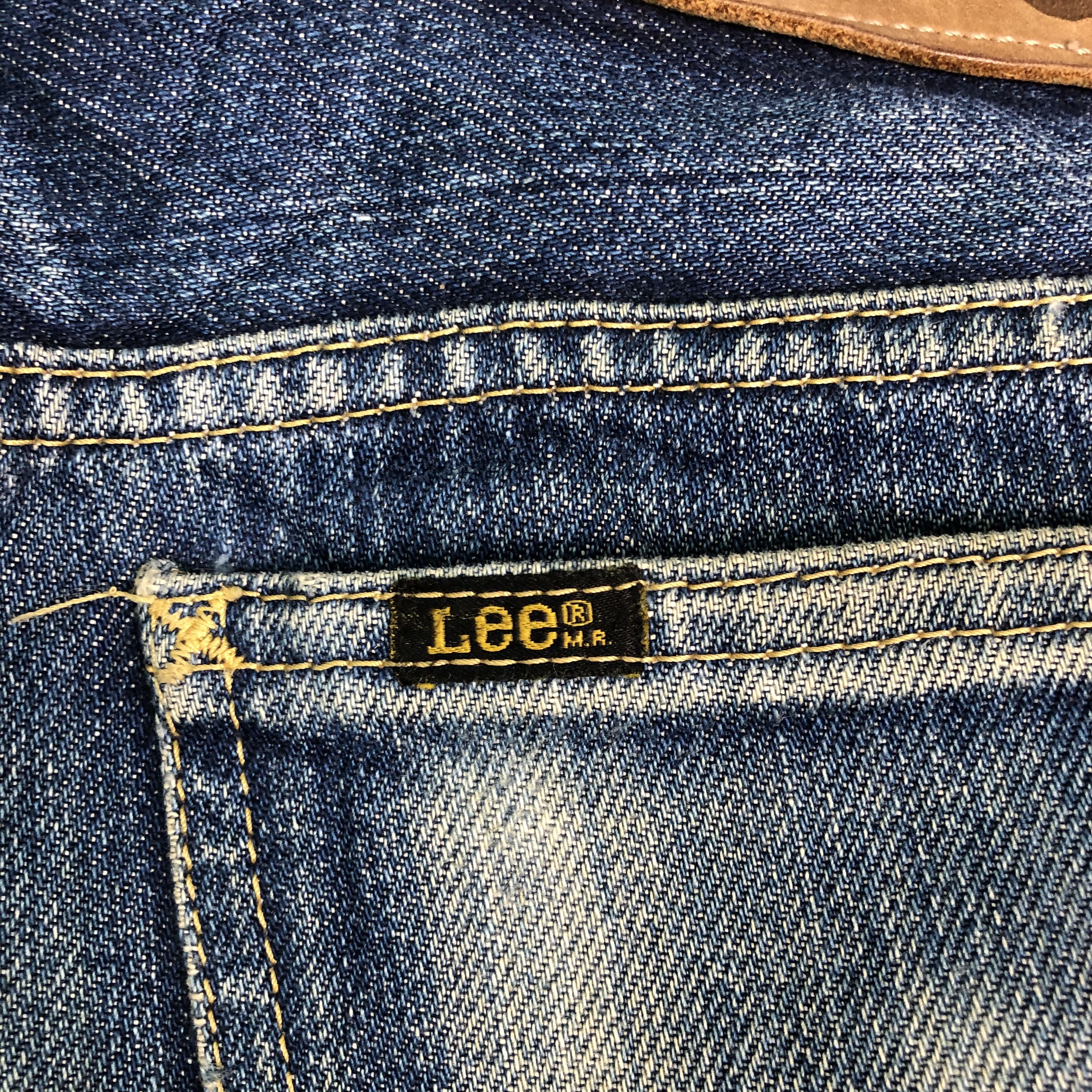 Edwin Lee X Edwin Blue distressed Denim Pants #c091 Size US 31 - 11 Thumbnail