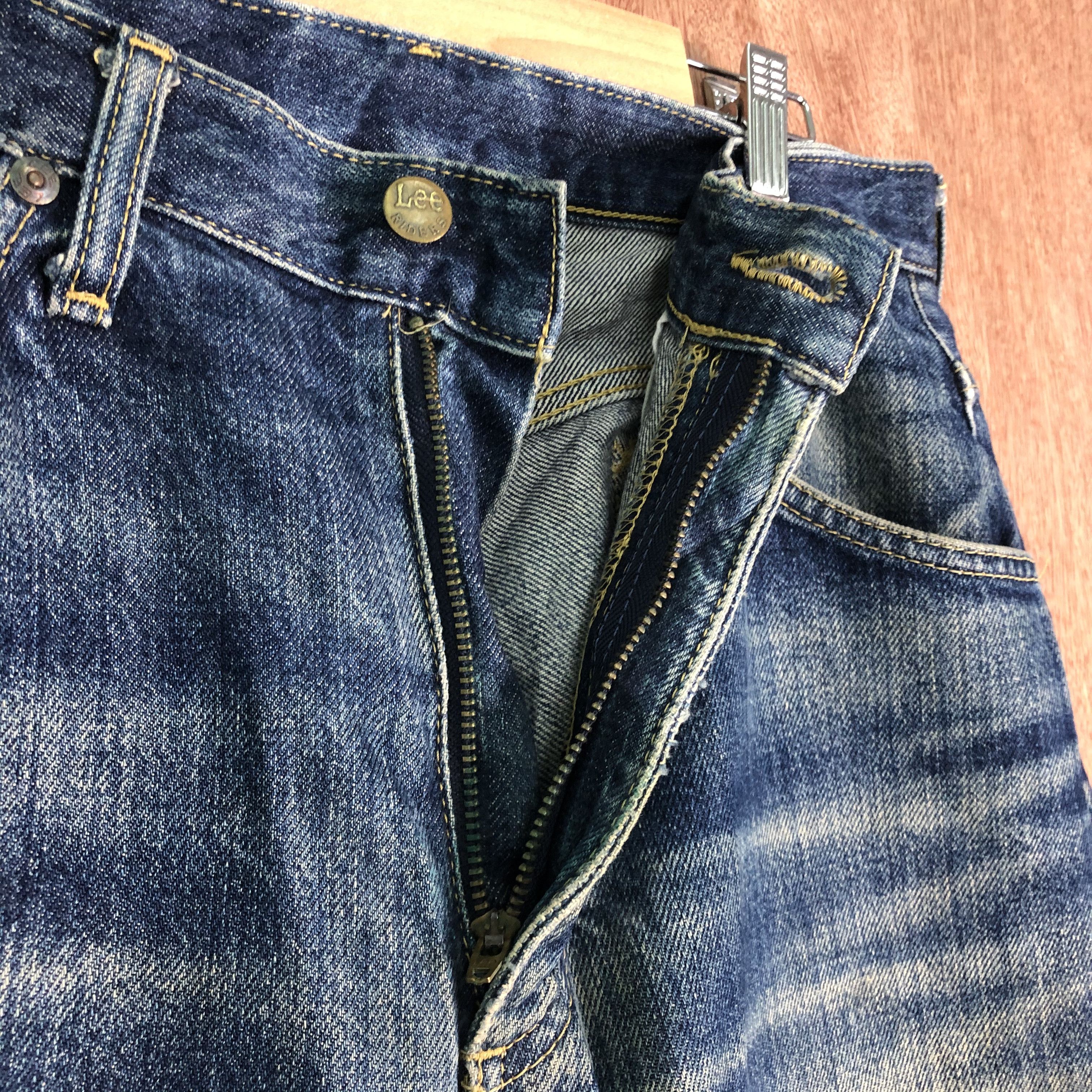 Edwin Lee X Edwin Blue distressed Denim Pants #c091 Size US 31 - 6 Thumbnail