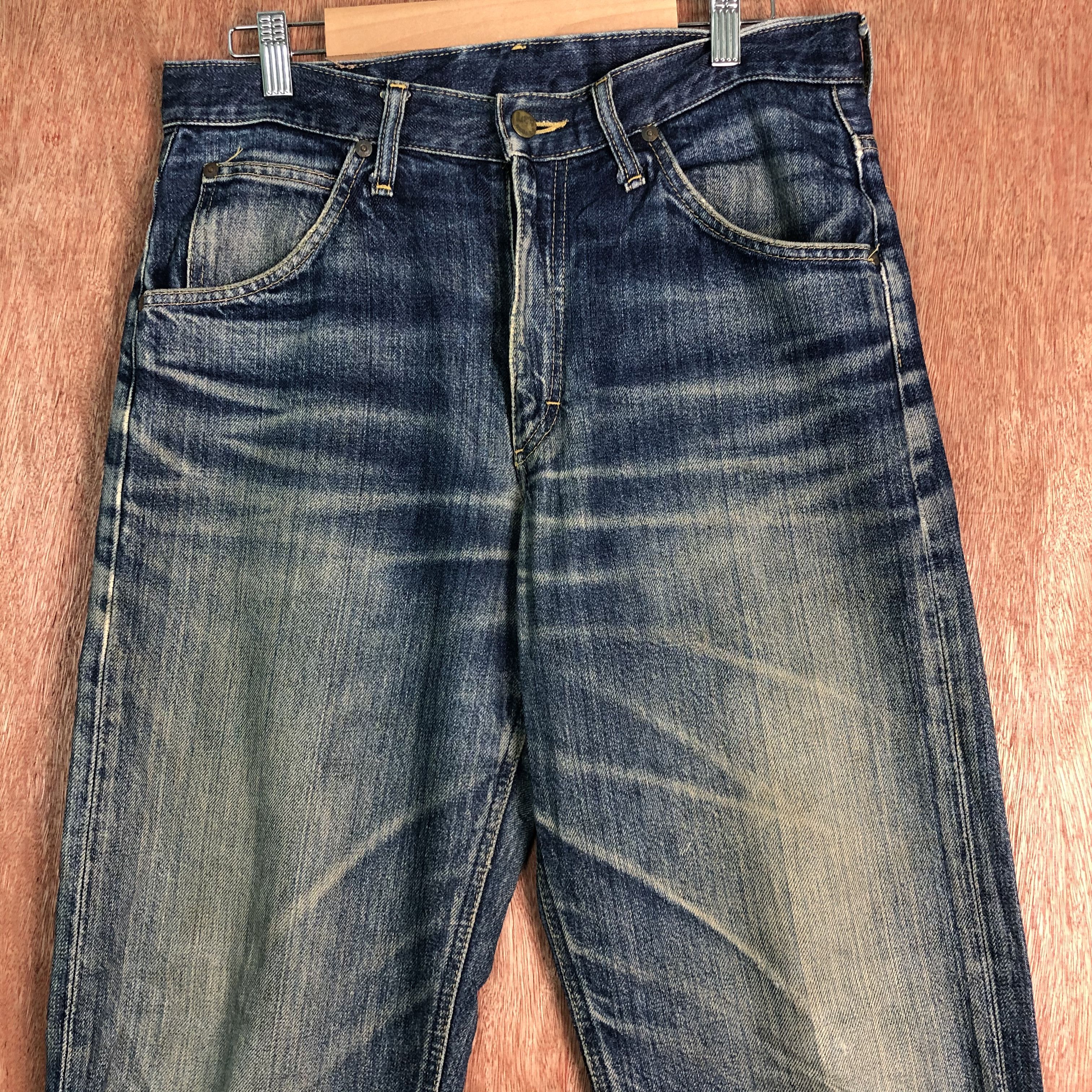 Edwin Lee X Edwin Blue distressed Denim Pants #c091 Size US 31 - 2 Thumbnail