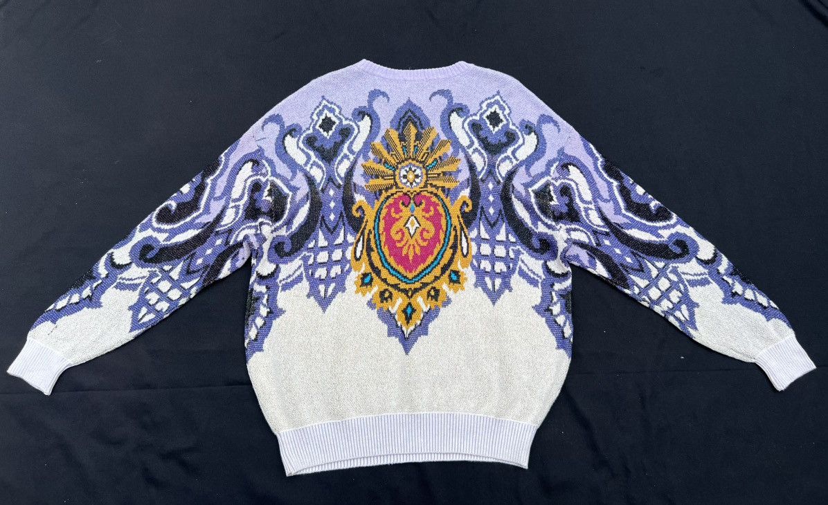 Yoshiyuki Konishi Vintage Ficce Yoshiyuki Konishi Japan Silk Knitwear Sweater Size US L / EU 52-54 / 3 - 4 Thumbnail