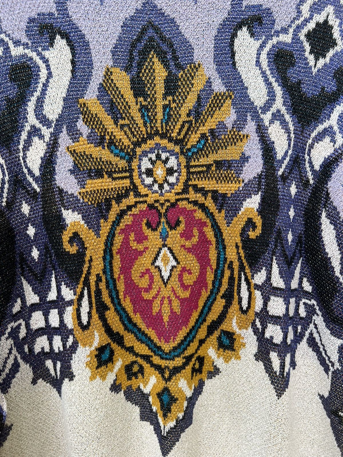 Yoshiyuki Konishi Vintage Ficce Yoshiyuki Konishi Japan Silk Knitwear Sweater Size US L / EU 52-54 / 3 - 16 Thumbnail