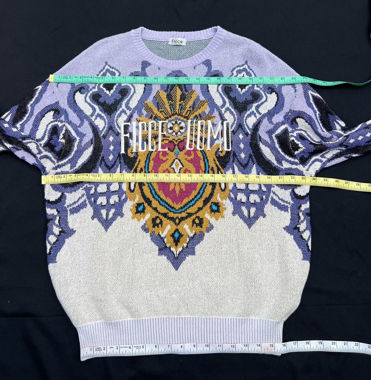 Yoshiyuki Konishi Vintage Ficce Yoshiyuki Konishi Japan Silk Knitwear Sweater Size US L / EU 52-54 / 3 - 2 Thumbnail